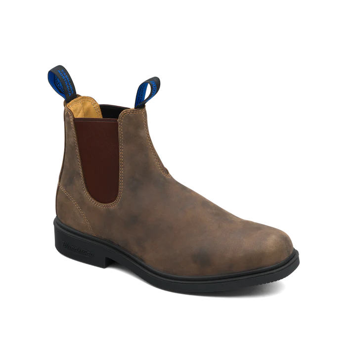 Blundstone 1391 Winter Thermal Boots - Rustic Brown Leather Chelsea Boots for Men & Women | Waterproof, Insulated for Cold Weather, Hiking & Outdoor Activities