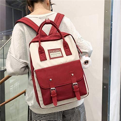 GGOOB Cute Kawaii Aesthetic Backpack for School, College, Travel - Lightweight Waterproof Laptop Backpack for Women & Teens (Blue) | Perfect for Everyday Use, Commuting & Campus Life