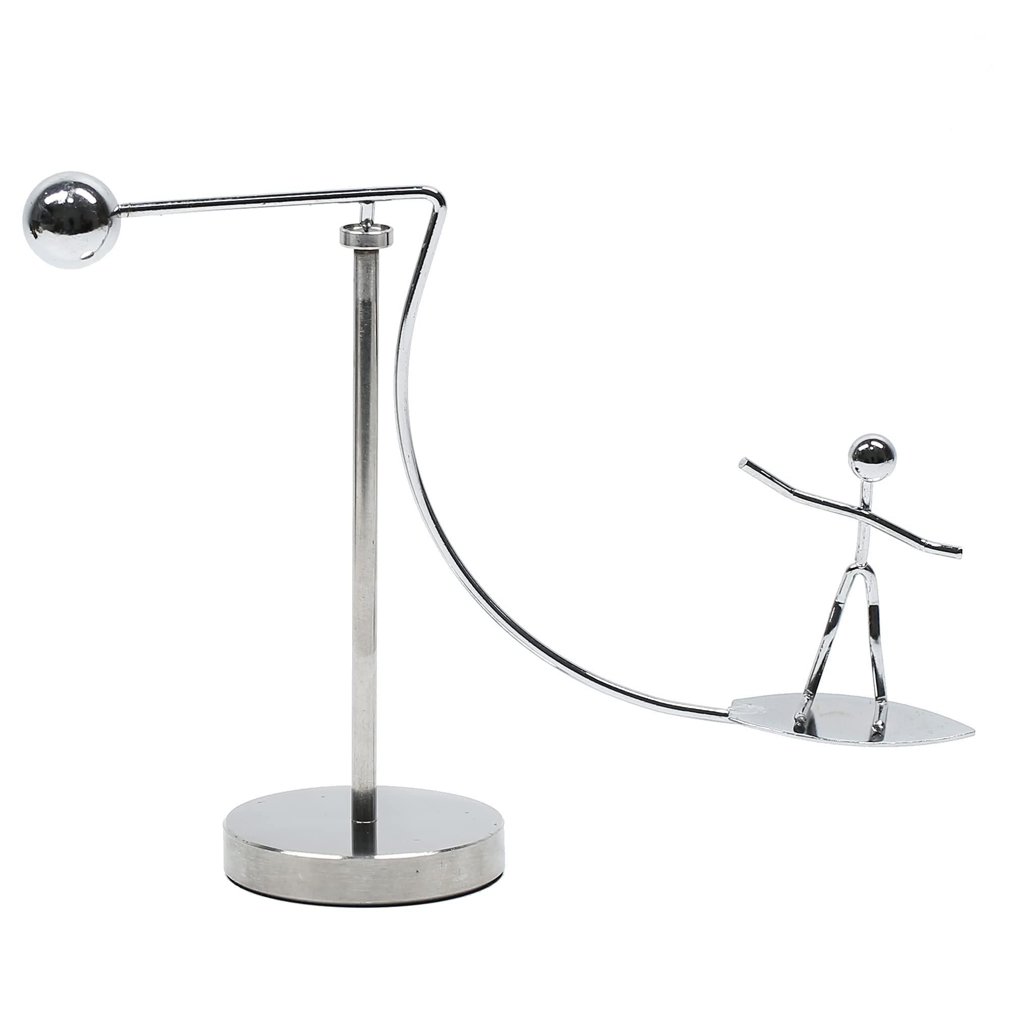 Magictech Steel Balance Toy - Kinetic Art Desk Decor for Home & Office | Stress Relief & Focus Tool | Perfect for Adults & Kids (PH03-PH06)