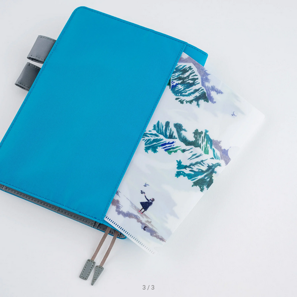 iyo okumi: Hobonichi Clear Folder Set of 2 for A5 Size (2025 Planner Accessories) - Perfect for Organizing Notes, Schedules, and Documents in Planners, Journals, and Office Use
