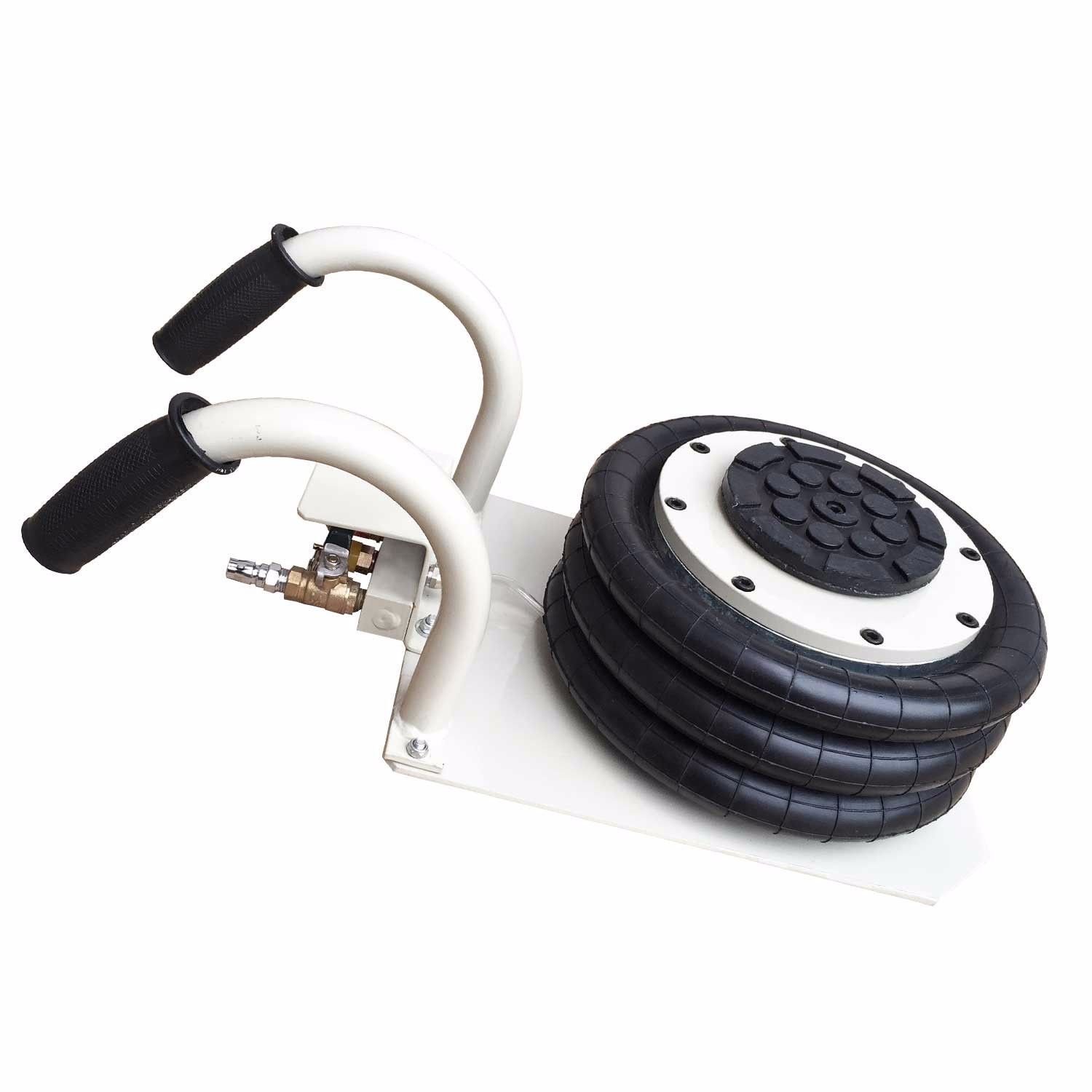 XK 3 Ton Triple Bag Air Jack - Heavy Duty Car Lift for SUVs, Trucks & Off-Road Vehicles - Portable Emergency Repair Tool for Garage, Roadside & Off-Grid Use