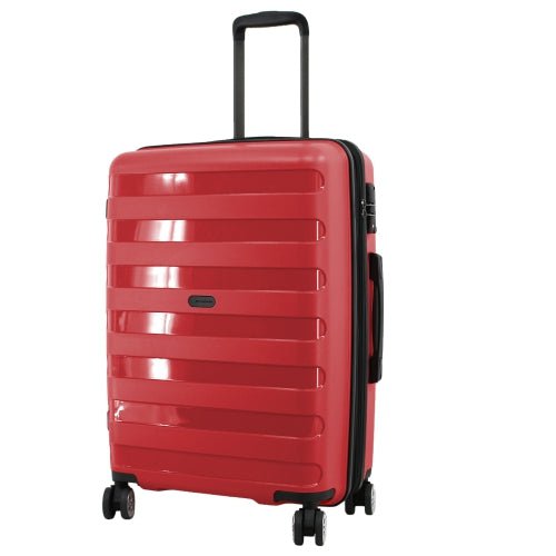 Air Canada Eerie Hardside 3-Piece Luggage Set - Durable Spinner Suitcase for Travel with TSA Lock | Perfect for Family Vacations & Business Trips