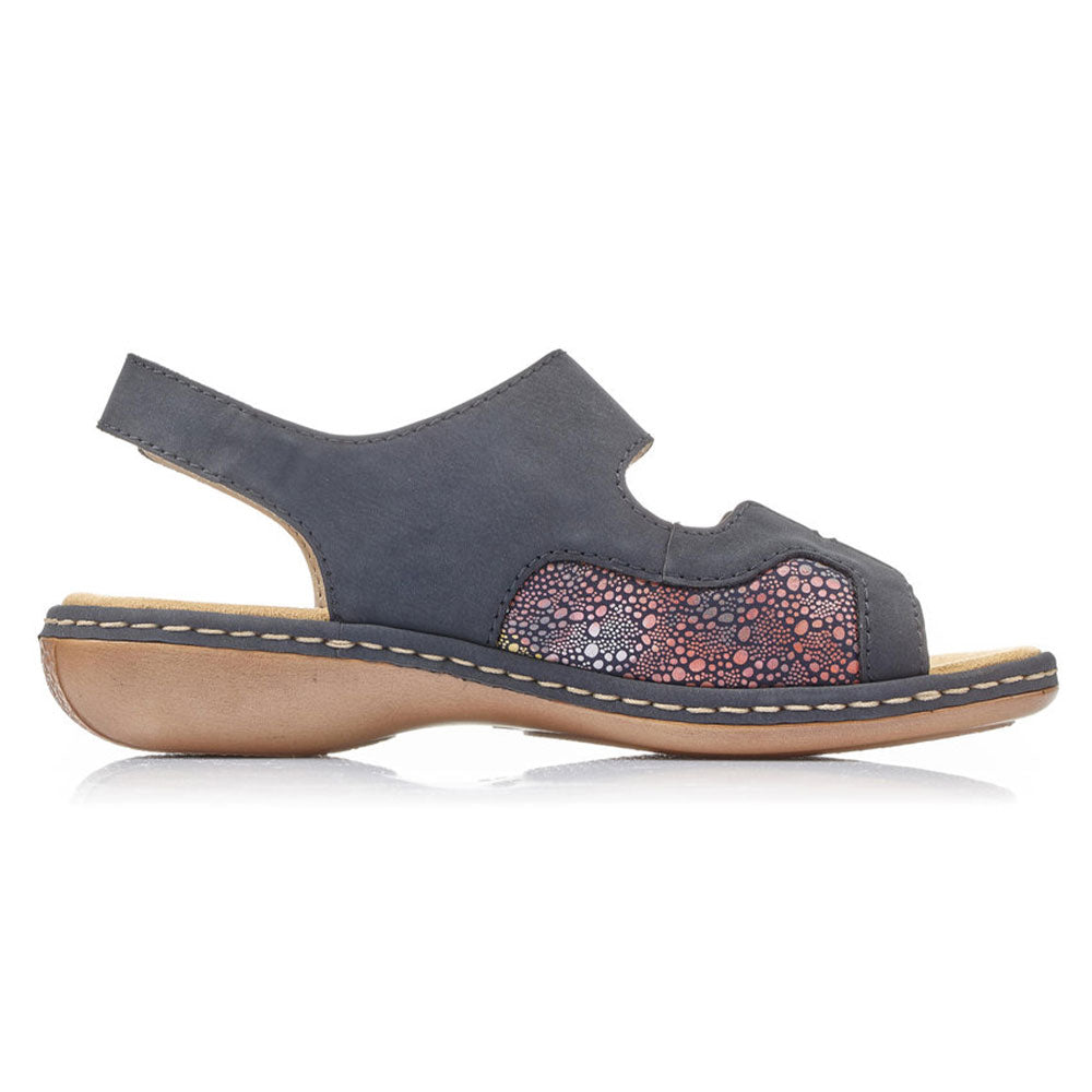 Rieker 65989 Women's Comfortable Slip-On Loafers - Lightweight Casual Shoes for Walking, Work & Travel - Perfect for Office, Shopping & Daily Wear
