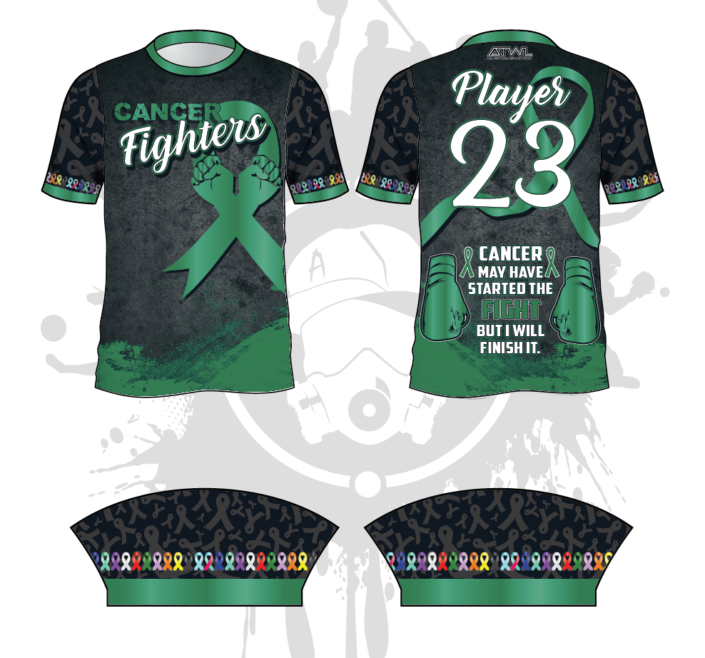 Cancer Fighters Men's Baseball Jersey - Comfortable & Durable Team Apparel for Baseball Games, Fundraisers & Awareness Events