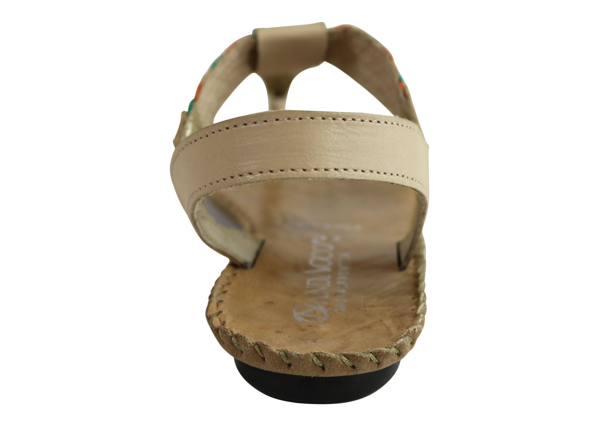 Andacco Irene Women's Comfortable Leather Sandals - Handmade in Brazil - Perfect for Summer, Beach, and Casual Outings