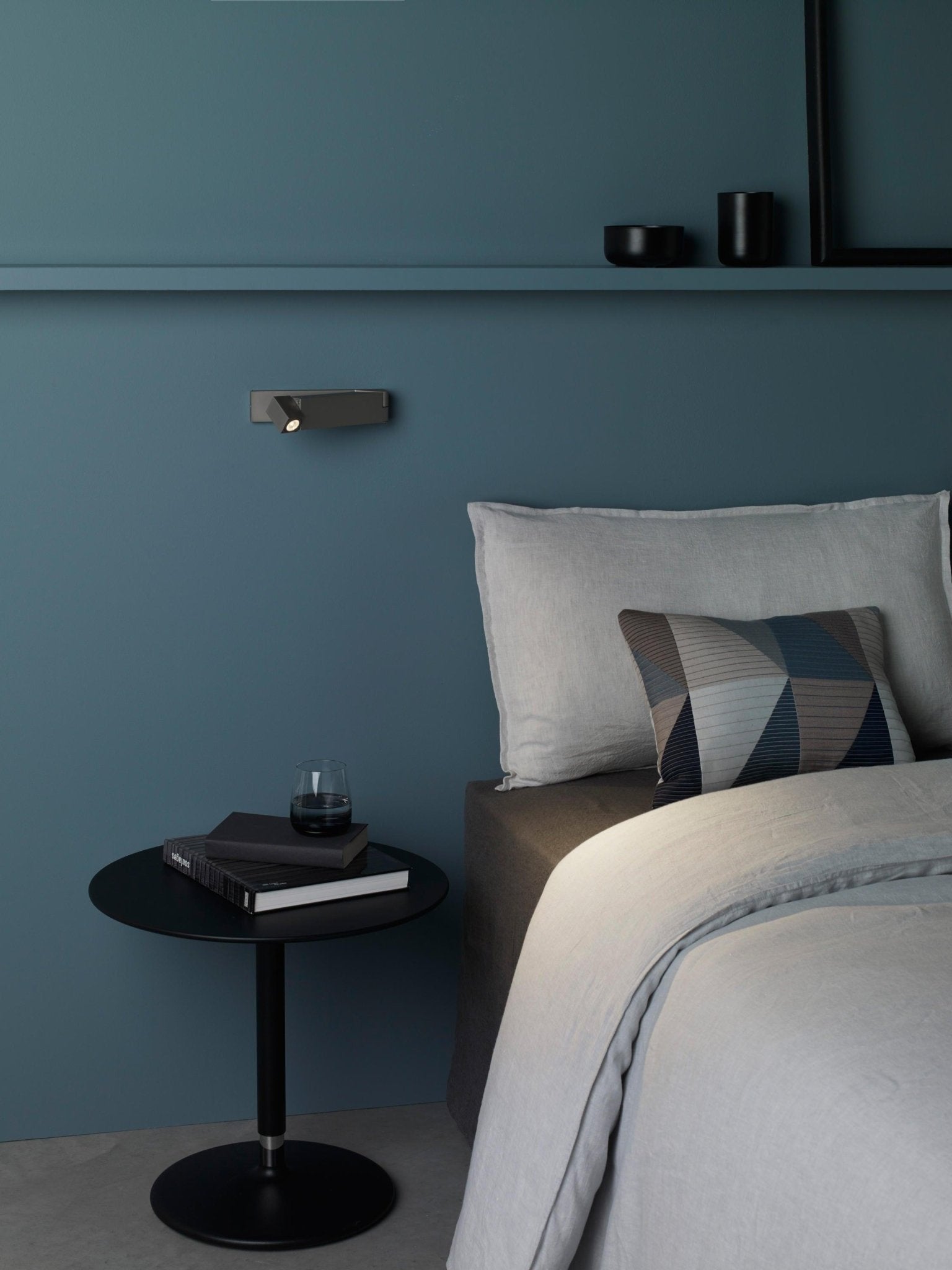 Dimmable LED Wall Sconce for Bedroom - Modern Touch Control Night Light with Warm White & Cool White Options - Perfect for Bedside Reading, Nursery, or Hallway Lighting