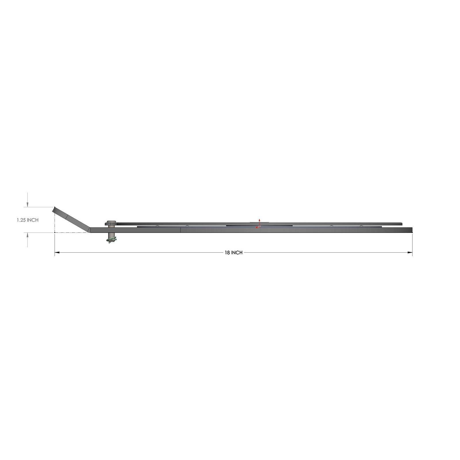 Premium Aluminum Wheel Alignment Turn Plates 0-20 Degrees - Portable Car Repair Tool with Smooth Handle, Clear Degree Markings, 5/16
