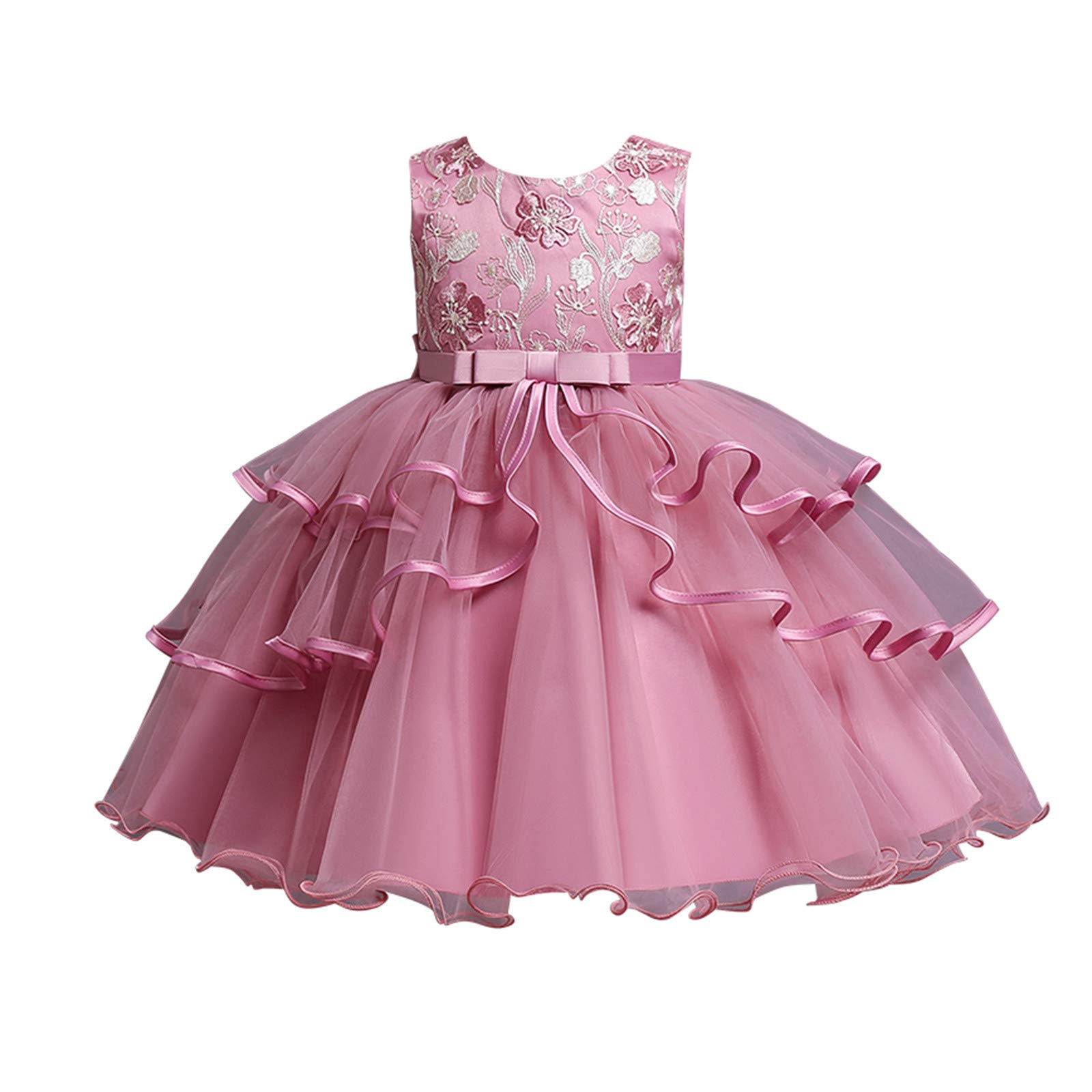 Toddler Girl Princess Party Dress - Lace Sleeveless Tulle Gown for Kids Costume & Cosplay | Perfect for Birthday Parties, Pageants & Special Occasions