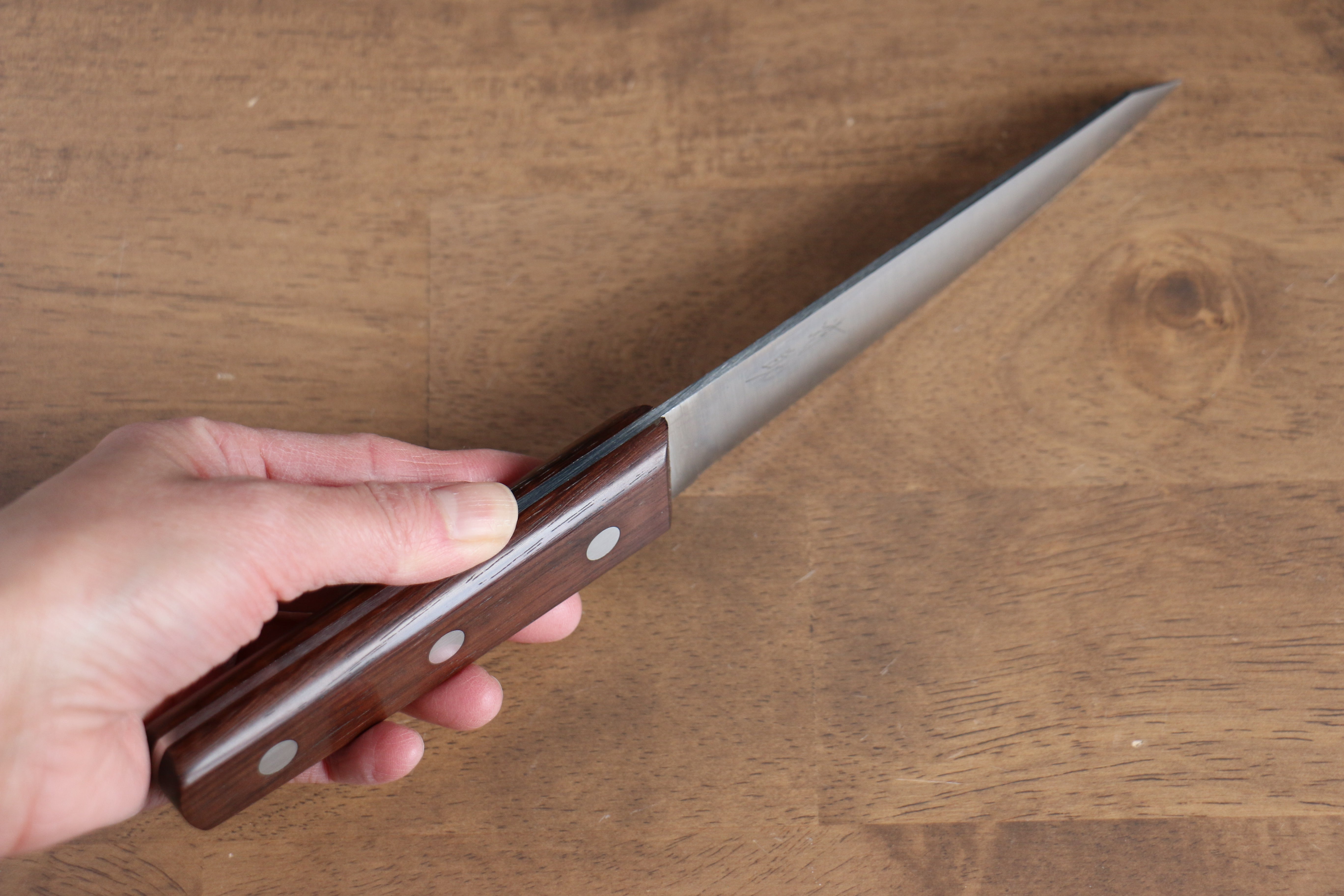 Premium Japanese Honesuki Boning Knife 150mm - High Carbon Steel Blade with Shitan Handle for Poultry & Meat - Perfect for Chefs, Butchers & Home Cooking
