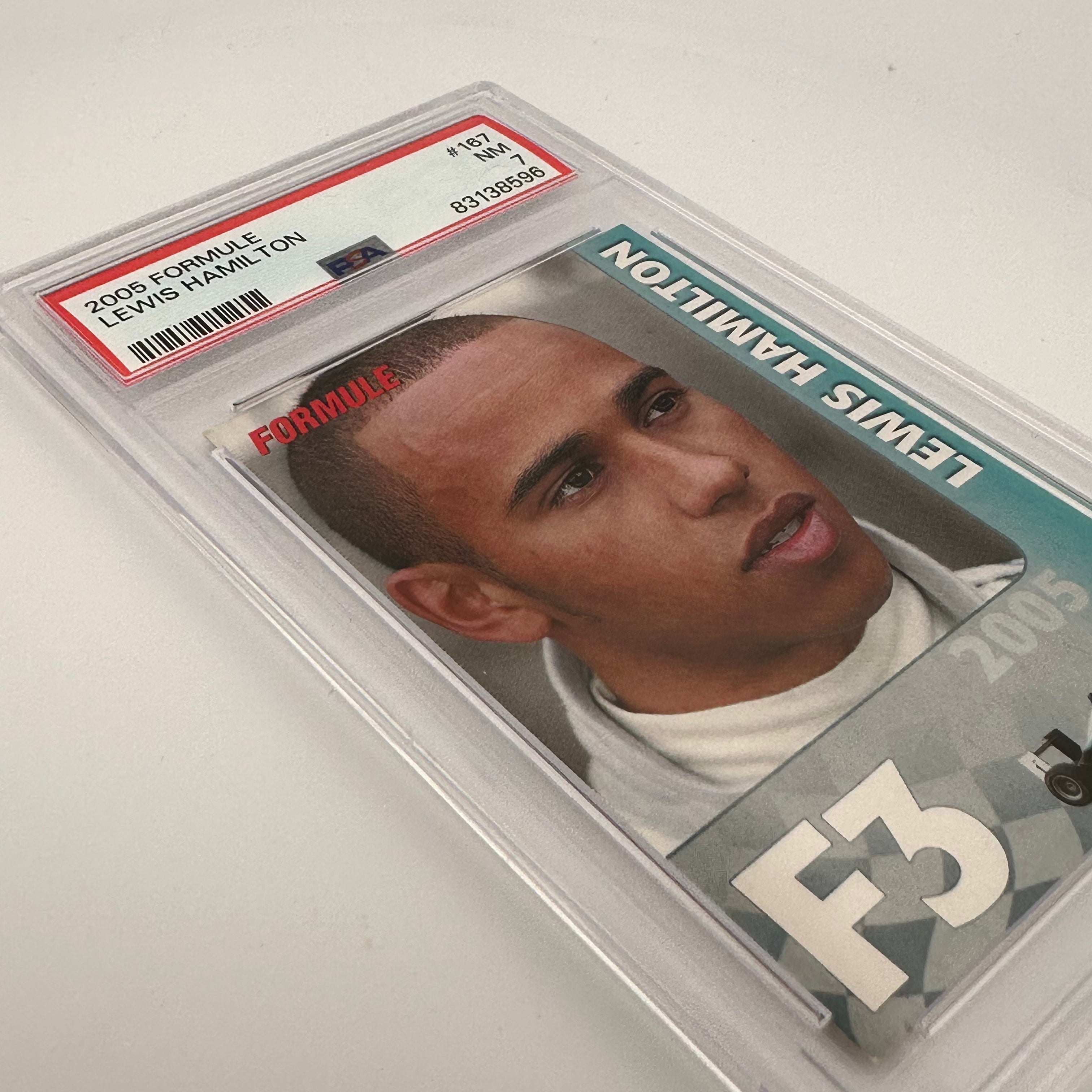 2005 Formula 1 Lewis Hamilton #167 PSA 7 Graded Trading Card - Perfect for F1 Collectors, Sports Memorabilia Enthusiasts, and Hamilton Fans