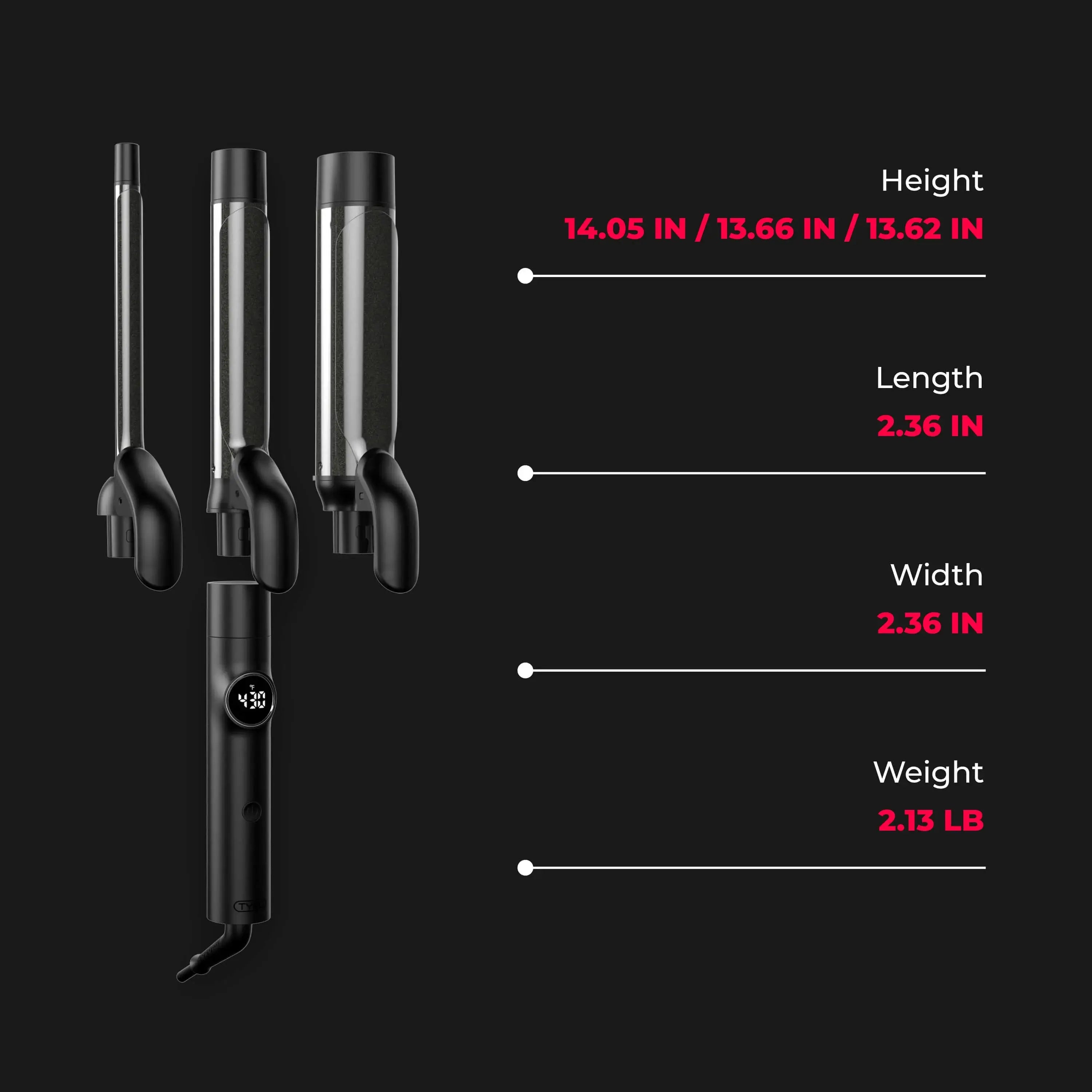 Tymo Cues - Professional Hair Styling Tools for Salon & Home Use | Perfect for Curling, Straightening & Styling | High-Quality Hair Care Accessories