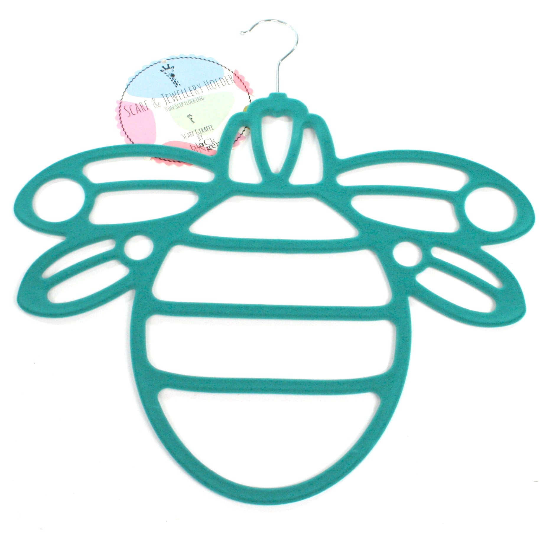 Bumble Bee Scarf Hanger - Cute Bee-Shaped Scarf Organizer for Closet & Bedroom Decor | Perfect for Scarf Storage, Gift Idea, and Home Organization