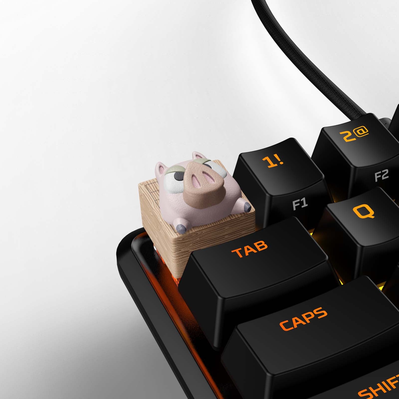 HX3D MapleStory Themed Keycap Set - OMOK Game Keycaps for Mechanical Keyboards - Perfect for Gaming, Typing & Custom Keyboard Builds