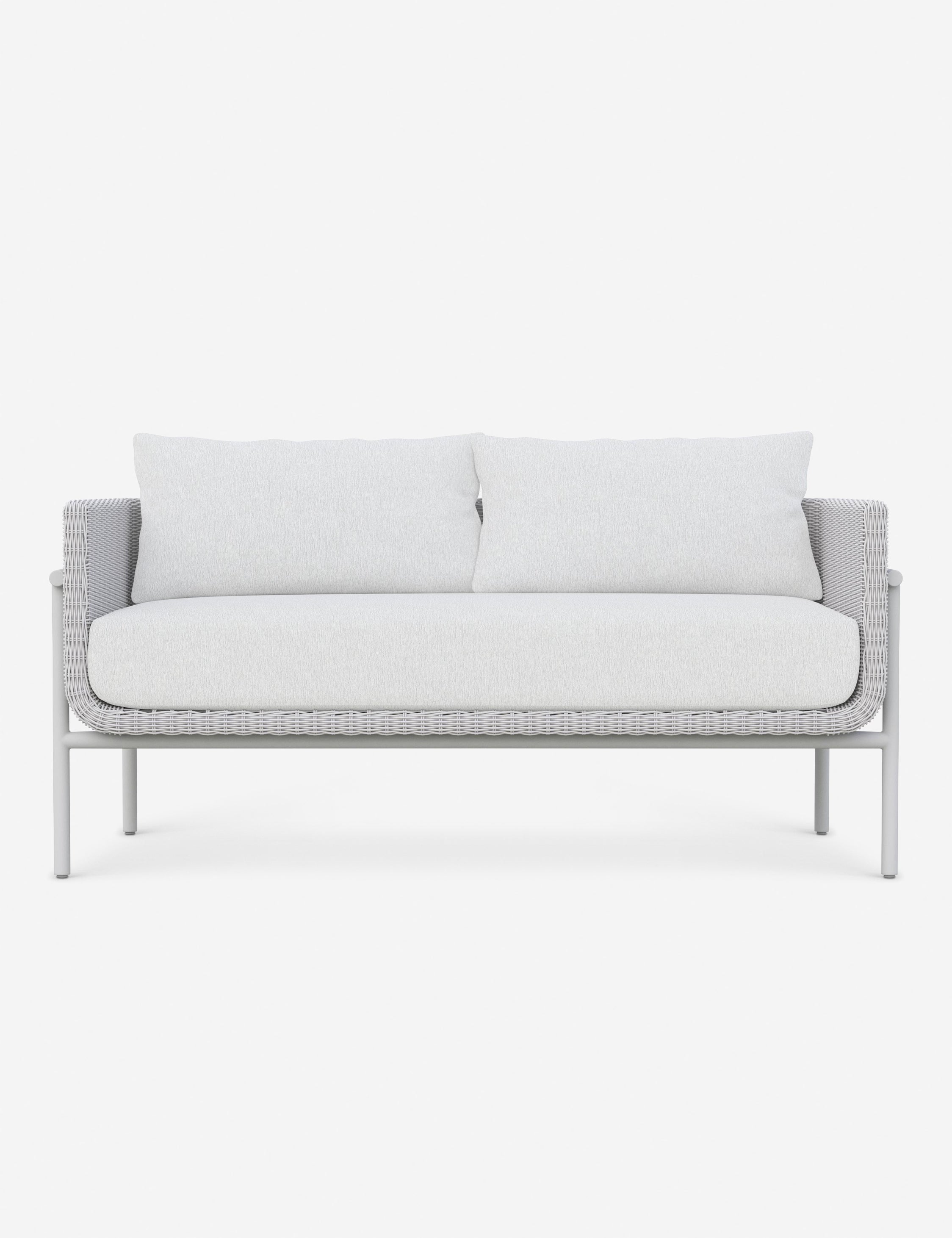 Premium Camira Indoor/Outdoor Loveseat - Waterproof & UV-Resistant Patio Furniture for Garden, Poolside, or Balcony Relaxation