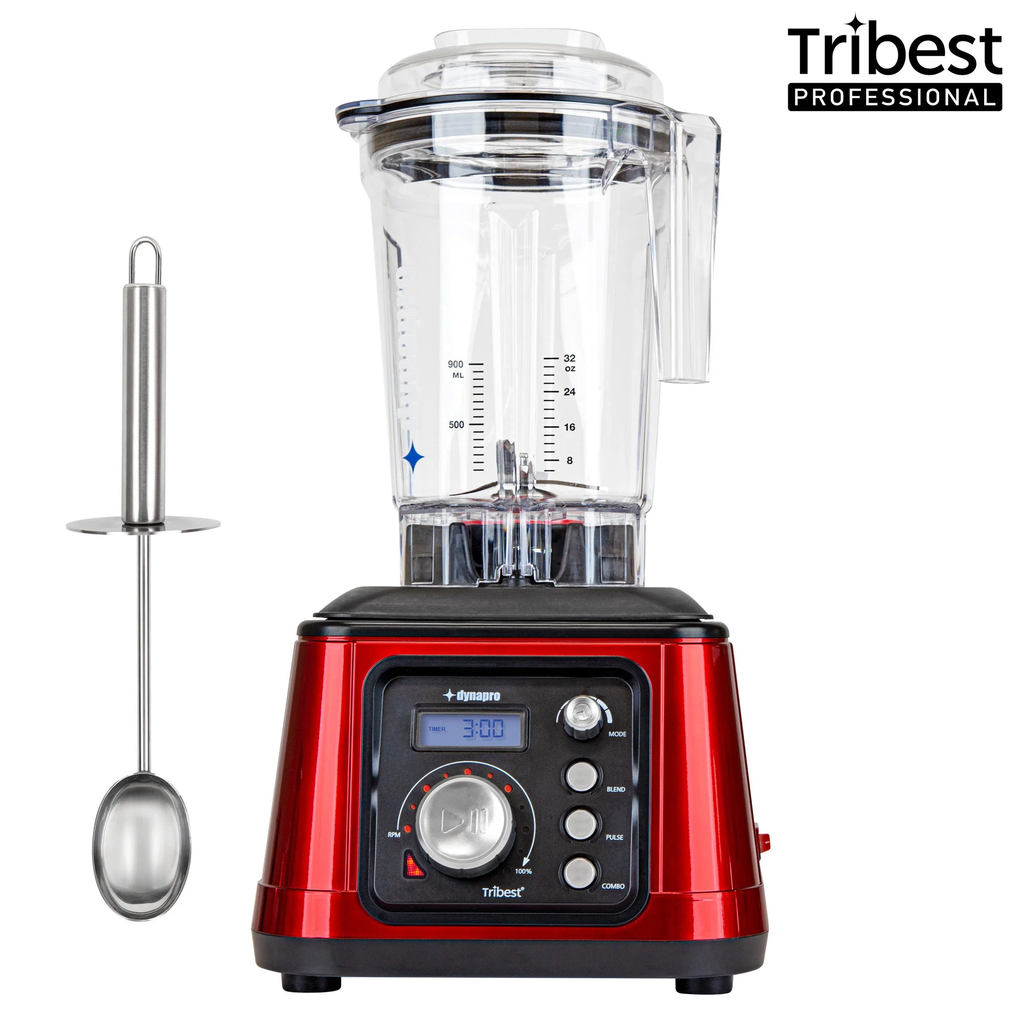 Dynapro® Commercial High Speed Blender - 1500W Professional Smoothie Maker for Restaurants, Cafes & Juice Bars - Perfect for Frozen Drinks, Nut Butters & Soup Puree