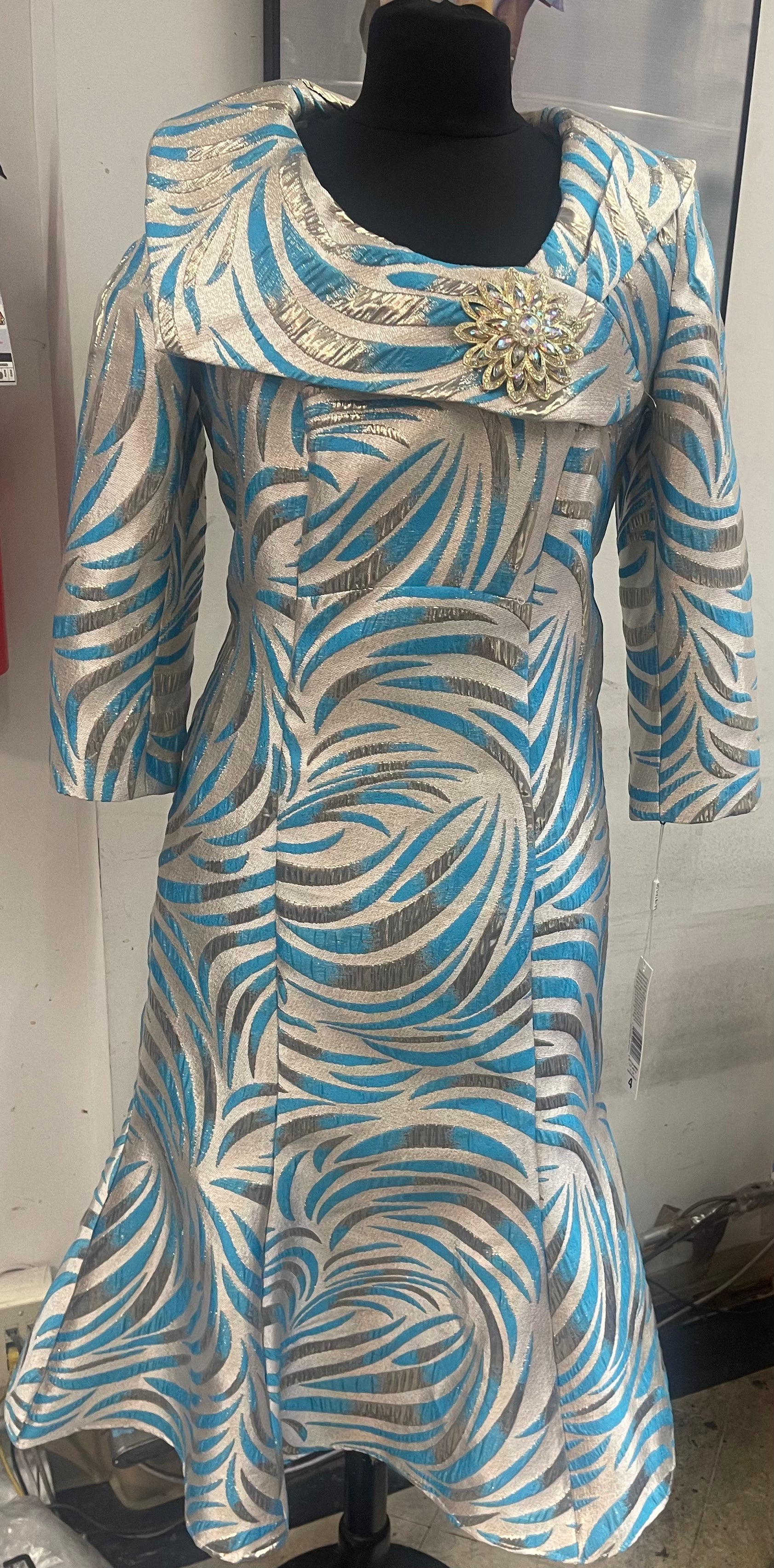 Turquoise Blue Multi