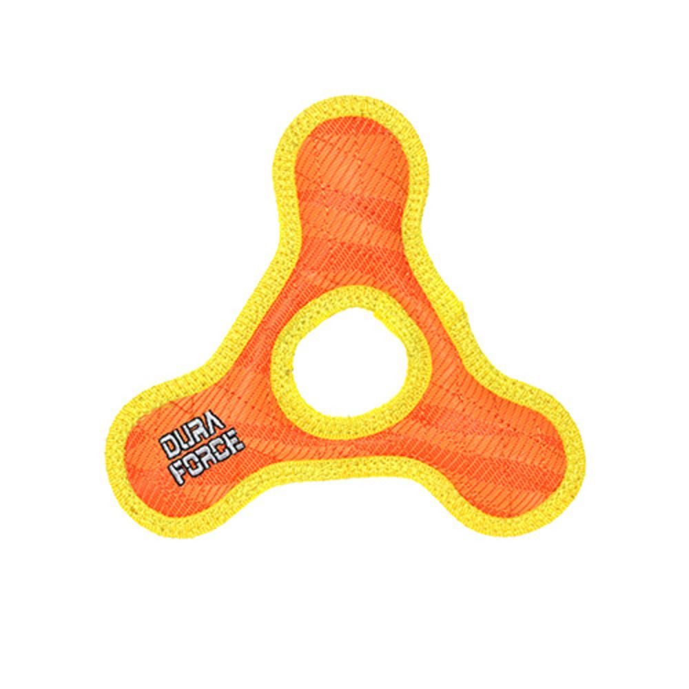 DuraForce TriangleRing Dog Toy - Chew-Resistant, Interactive Pet Toy for Small & Large Dogs - Perfect for Indoor Play, Training & Teething Relief