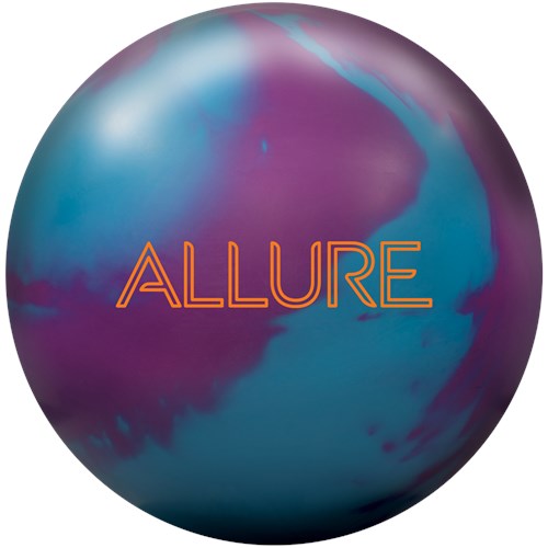 Ebonite Allure Solid Bowling Ball - High Performance Reactive Resin for Hook & Control - Perfect for League Play & Tournament Bowlers