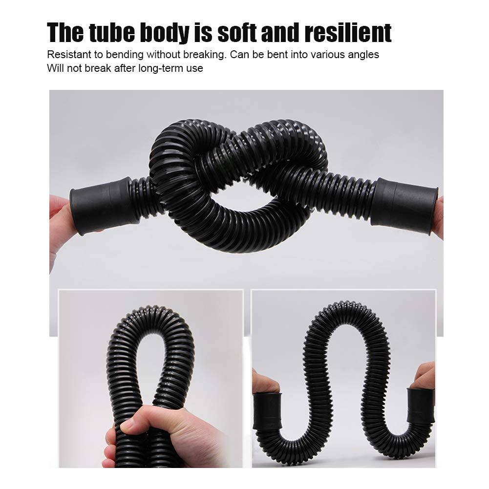 32mm Flexible Corrugated Fish Pond Hose - Durable & Lightweight for Pond Pumps, Aquariums & Water Gardens - Perfect for Fish Tank Connections, Water Circulation & Filtration Systems