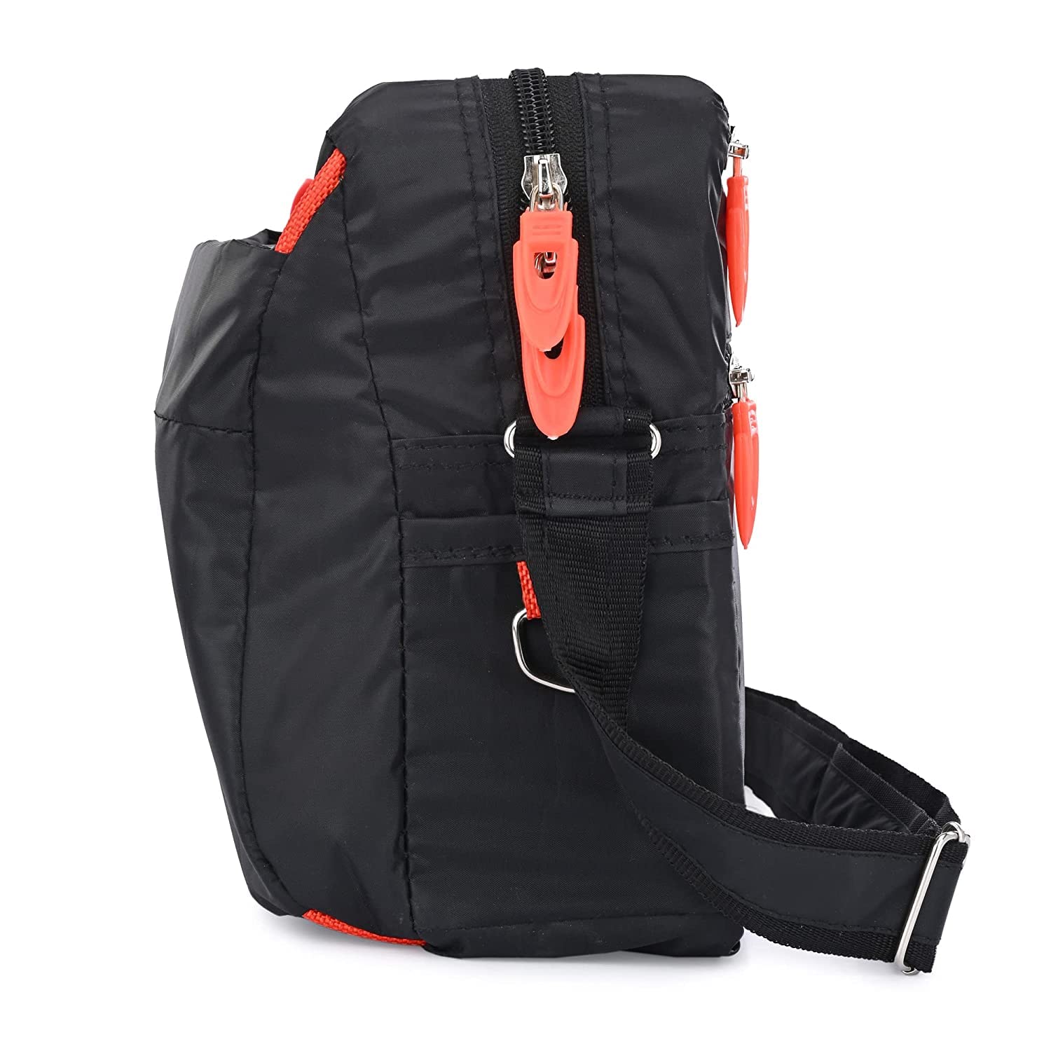 Auvella Unisex Nylon Crossbody Sling Bag - Lightweight Travel Messenger Bag for Men & Women - Perfect for Office, Business, Commuting & Outdoor Adventures
