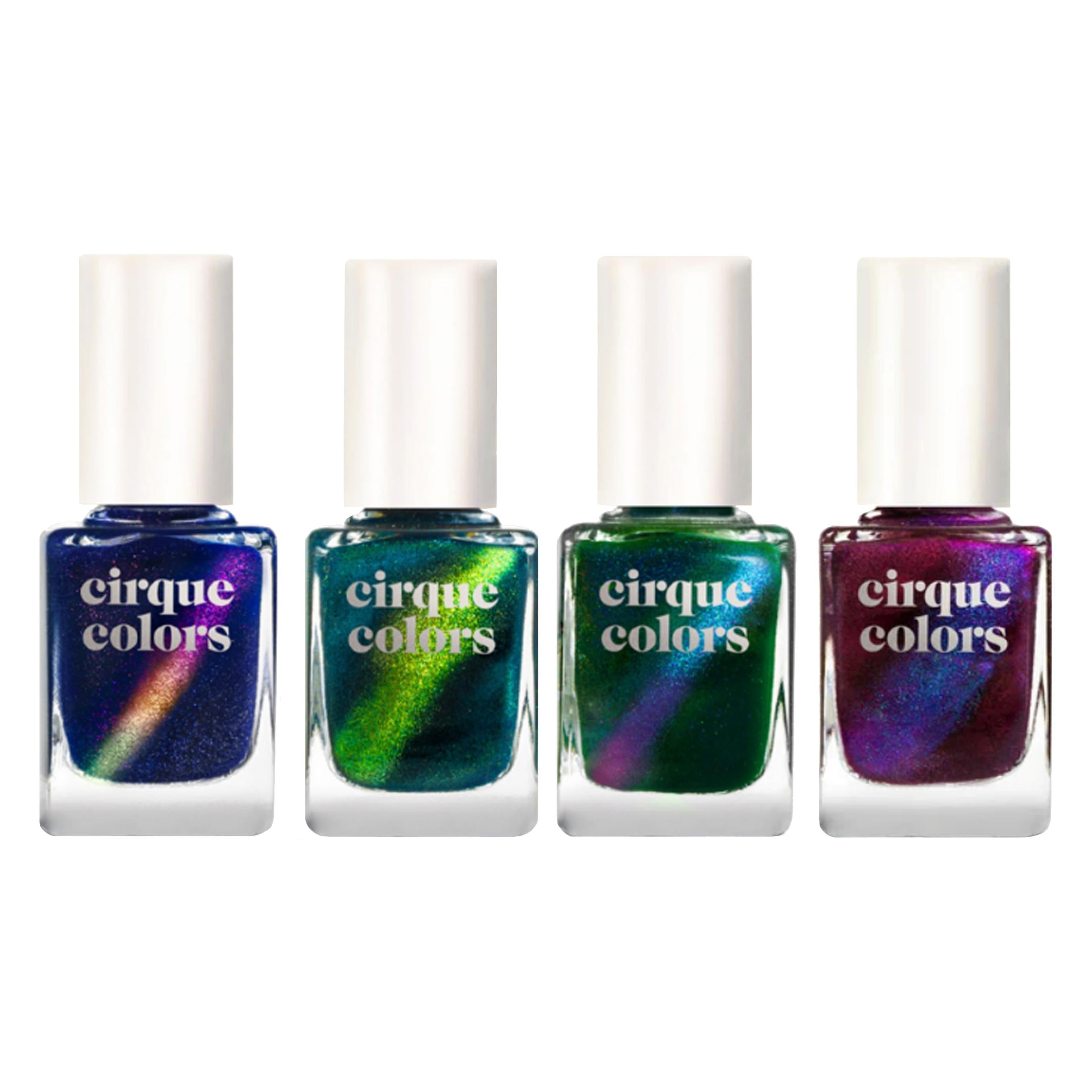 Cirque Colors Bring It Back Part 1 Nail Polish Set - 0.37 oz Long Lasting Vegan Nail Lacquer - Perfect for Manicures, Pedicures & Nail Art Designs