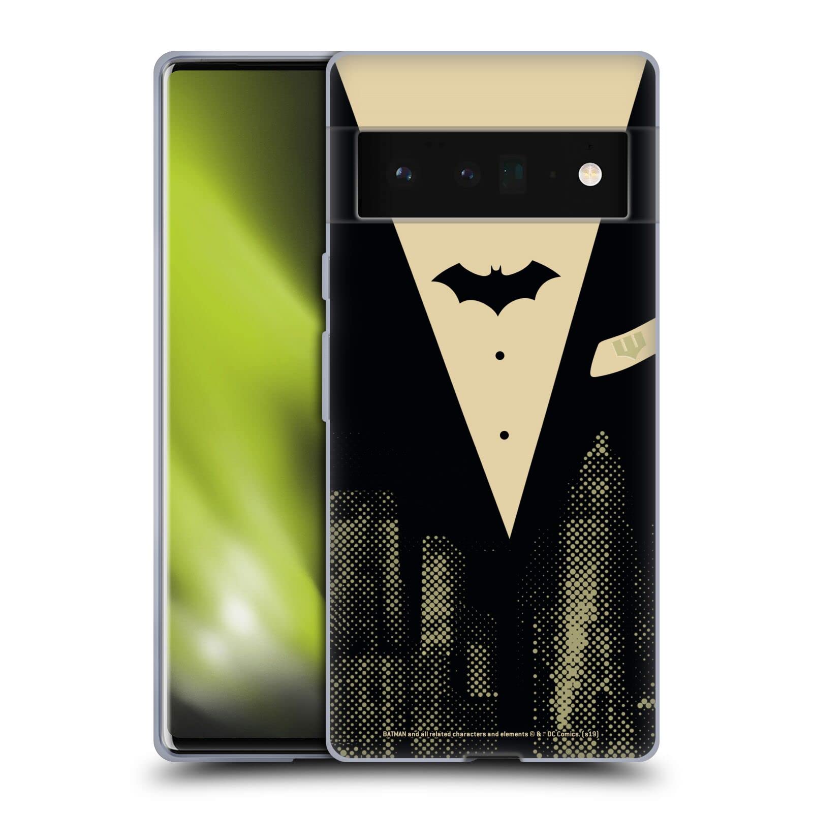 Batman Pixel 6 Pro Case - DC Comics Licensed Gel Cover for Protection & Style