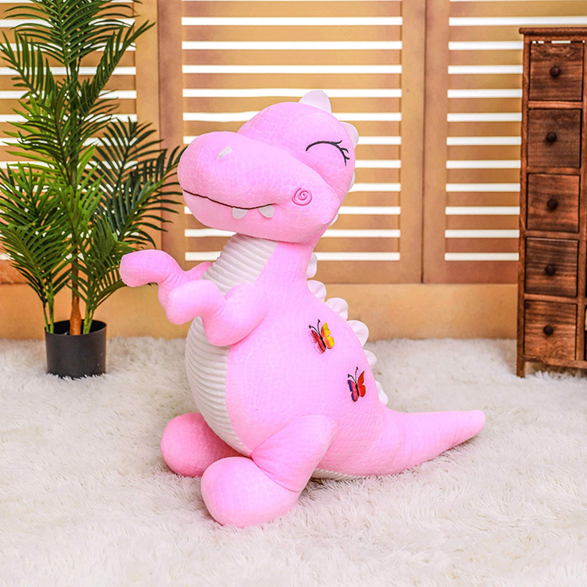 Wemi Pink Dinosaur Stuffed Animal - 19