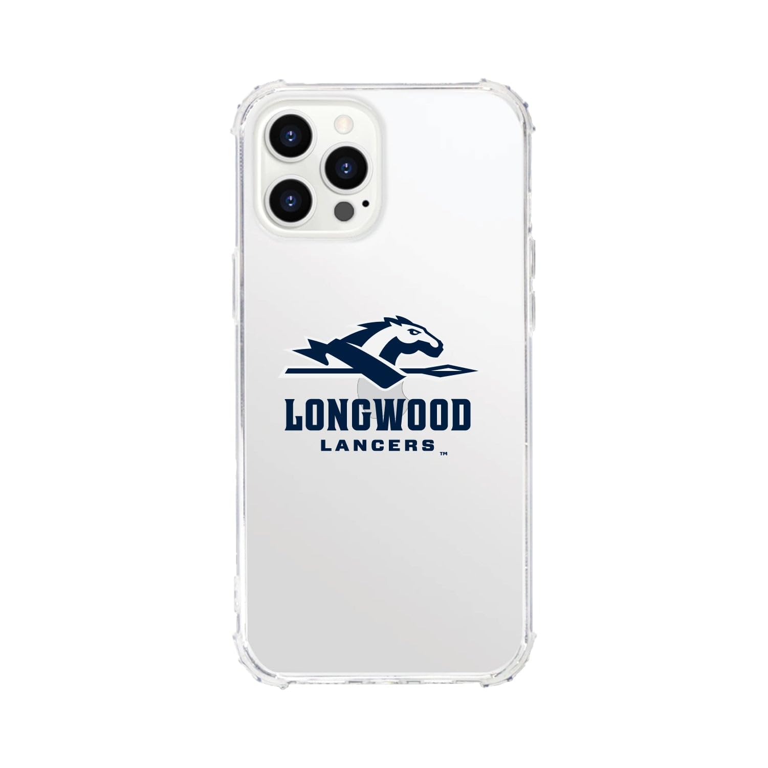 OTM Essentials Rugged Phone Case for iPhone 11 Pro - Shockproof Protective Cover with Tough Edge in Classic White | Perfect for Longwood University Students & Outdoor Activities