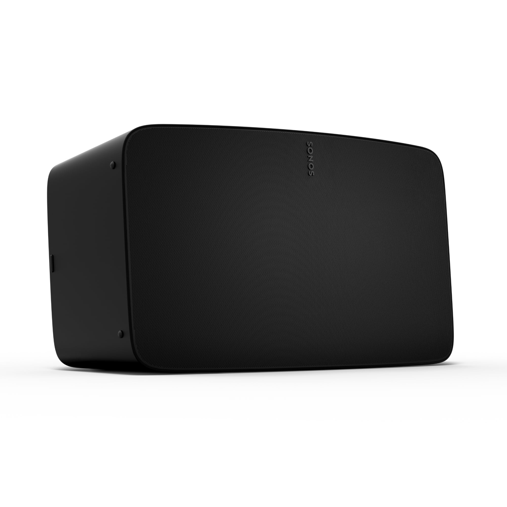 Sonos Five Wireless HiFi Speaker - Premium Black Bluetooth Speaker with Deep Bass & Crisp Sound - Perfect for Home Theater, Music Listening & Party Entertainment