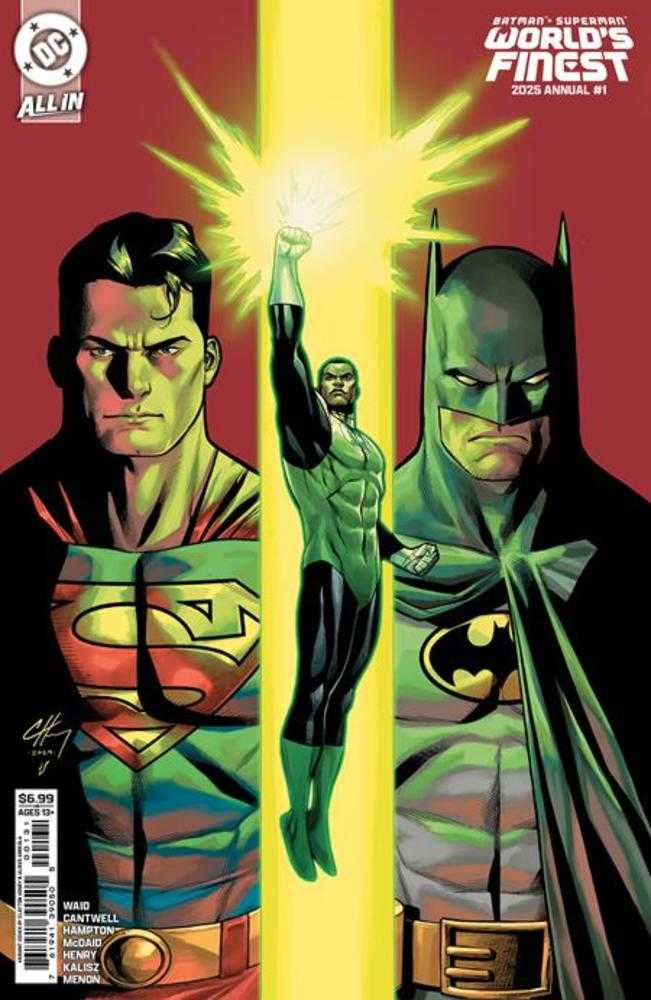 Batman Superman Worlds Finest 2025 Annual #1 One Shot - Cover B Clayton Henry Variant Edition | Premium Card Stock Collectible Comic Book | Perfect for DC Fans, Comic Collectors & Gift Giving