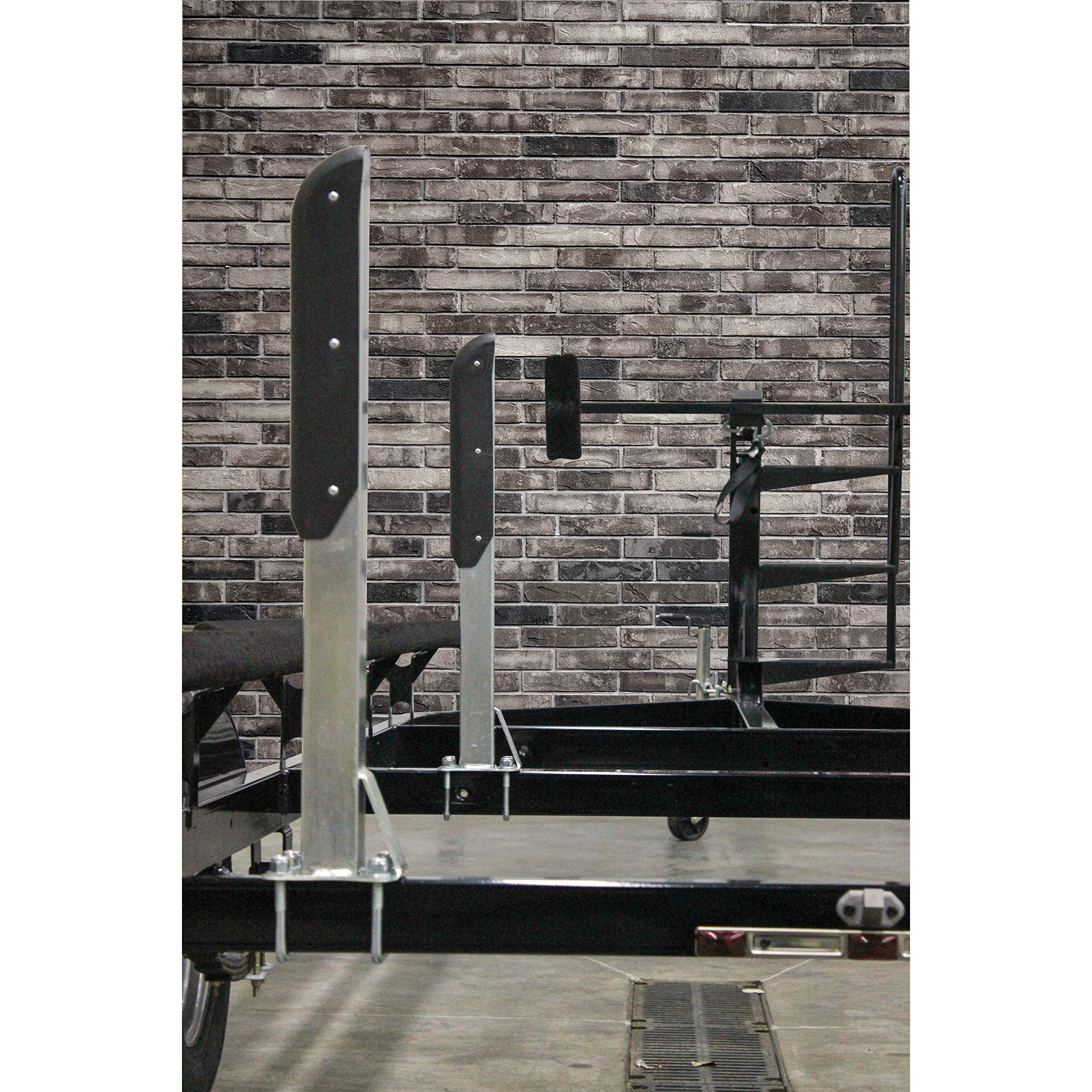 Extreme Max 3005.3783 Heavy-Duty Pontoon Trailer Guide-Ons - Silver | Premium Boat Trailer Accessories for Safe Loading & Unloading | Perfect for Marine, Dock & Watercraft Transport