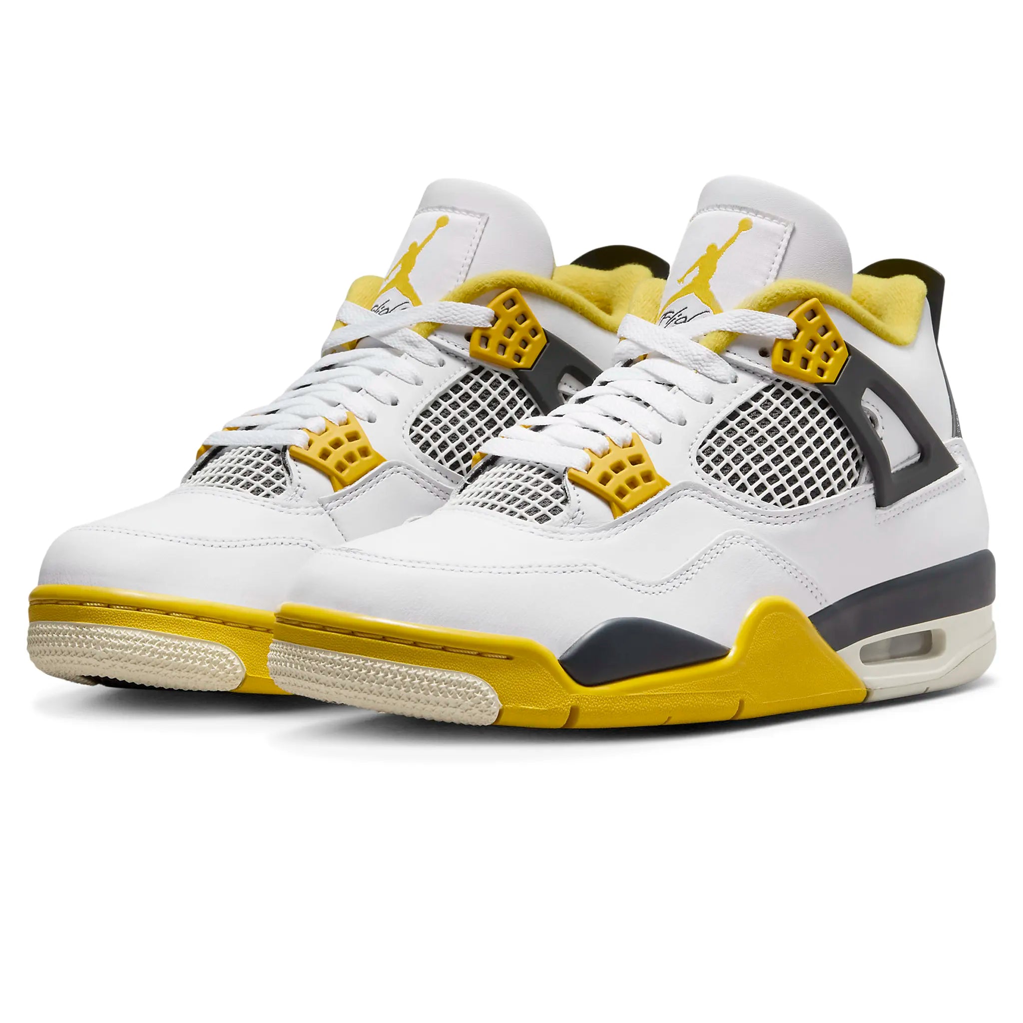 Air Jordan 4 Retro Vivid Sulfur Women's Basketball Shoes - Stylish Sneakers for Running, Gym & Casual Wear