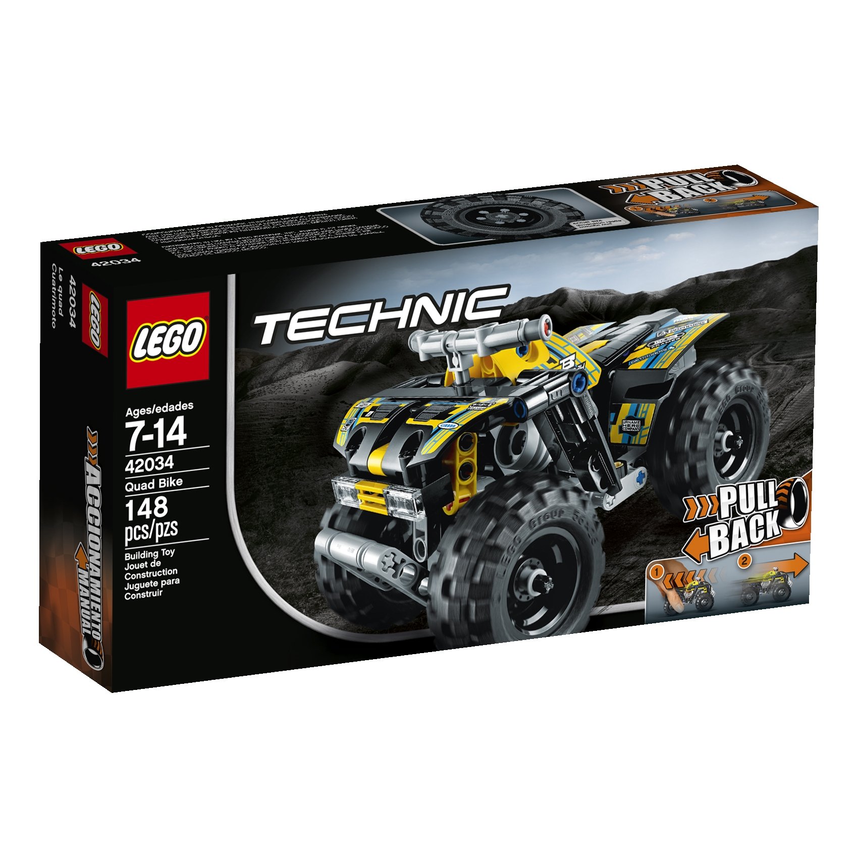 LEGO Technic Quad Bike Toy - Off-Road Adventure Building Set for Kids & Adults - Perfect for STEM Learning & Creative Play