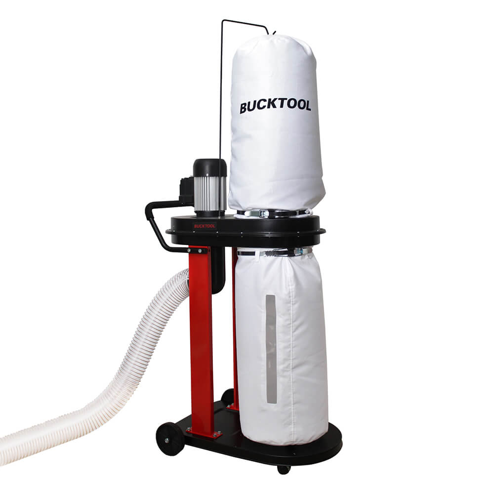 1.2 HP DC50 Portable Dust Collector with 5.4 cu ft Capacity & 750 CFM - Auto Start for Woodworking, Metal Shops, and DIY Projects