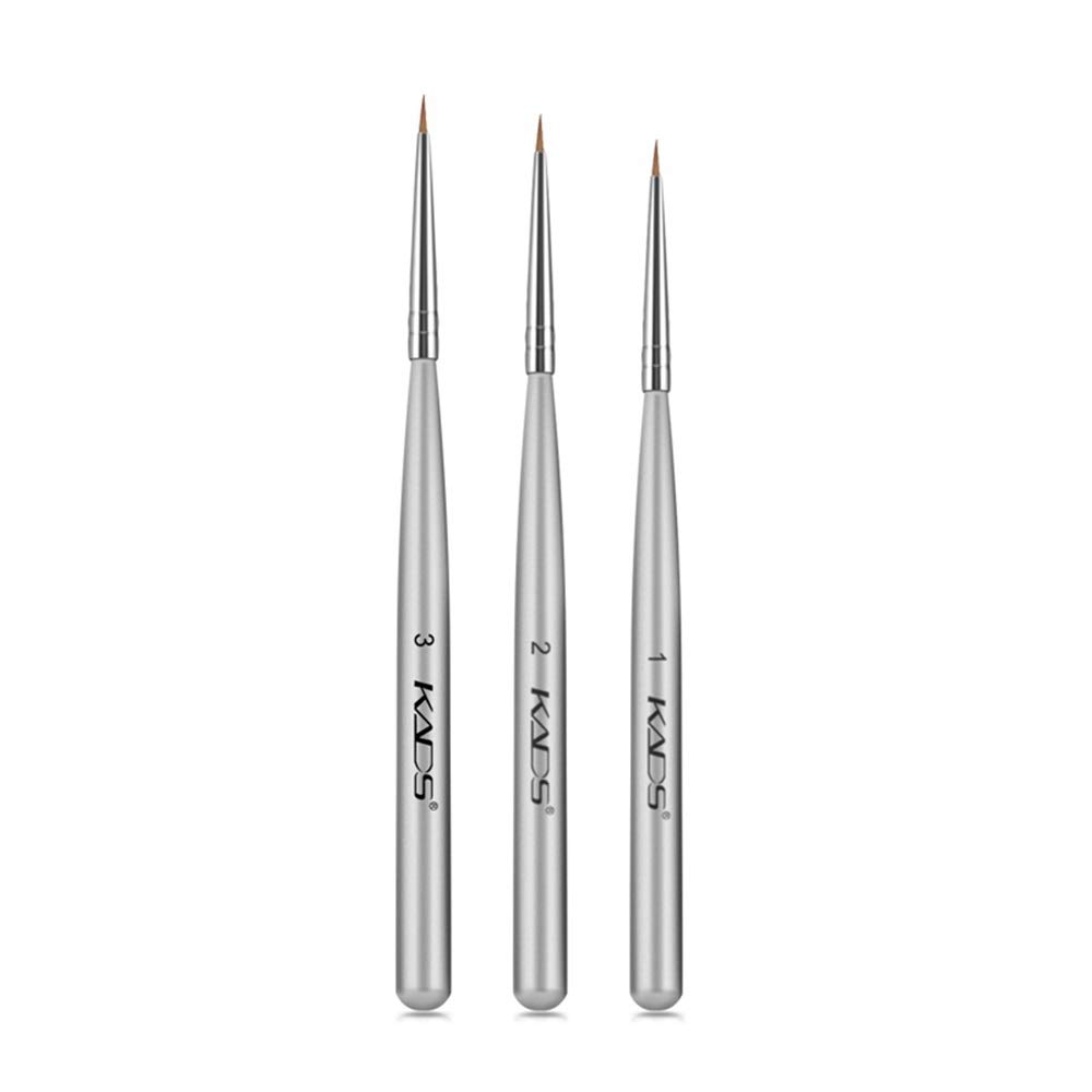 5Pcs Double-ended Nail Art Dotting Pens & 3Pcs Nail Art Drawing Brushes Set - Professional Nail Design Tools for Gel Polish, Acrylic Nails, DIY Manicure at Home or Salon