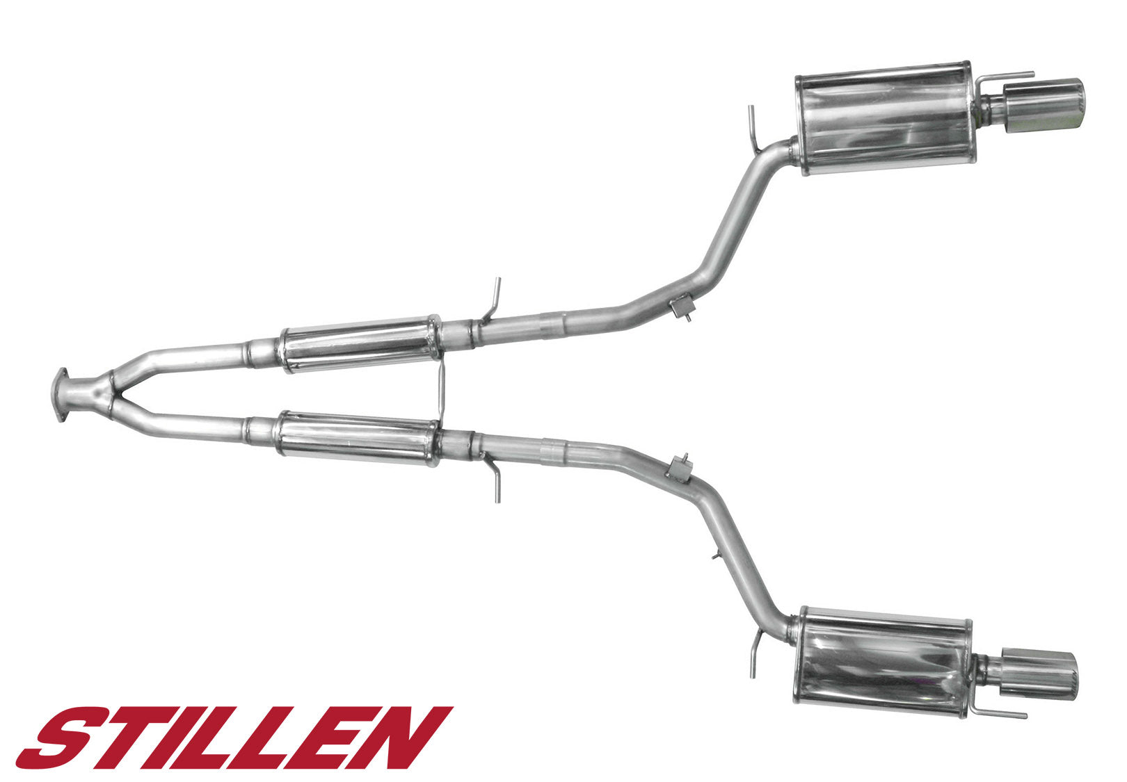 2006-2010 Infiniti M35 Performance Stainless Steel Near Cat-Back Exhaust System - 504435 - Upgrade Your Ride for Better Sound & Power (Perfect for Daily Driving & Performance Enthusiasts)