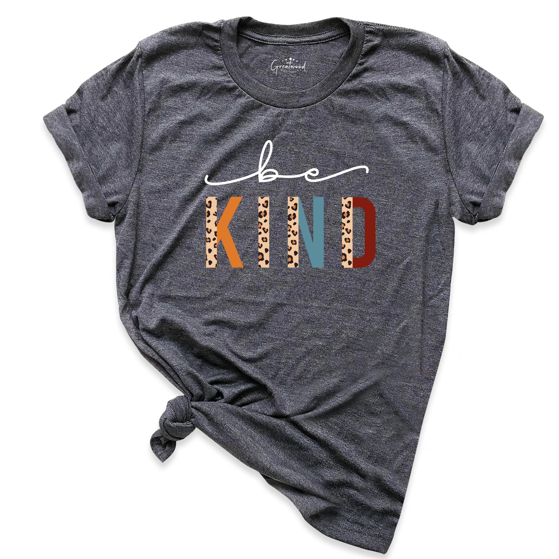 Be Kind T-Shirt for Women - Motivational Teacher Gift with Rainbow Graphic - Boho Style Tee for Educators, Appreciation Gifts, Kindness Apparel | Perfect for Classroom, Teacher Appreciation Week & Casual Wear