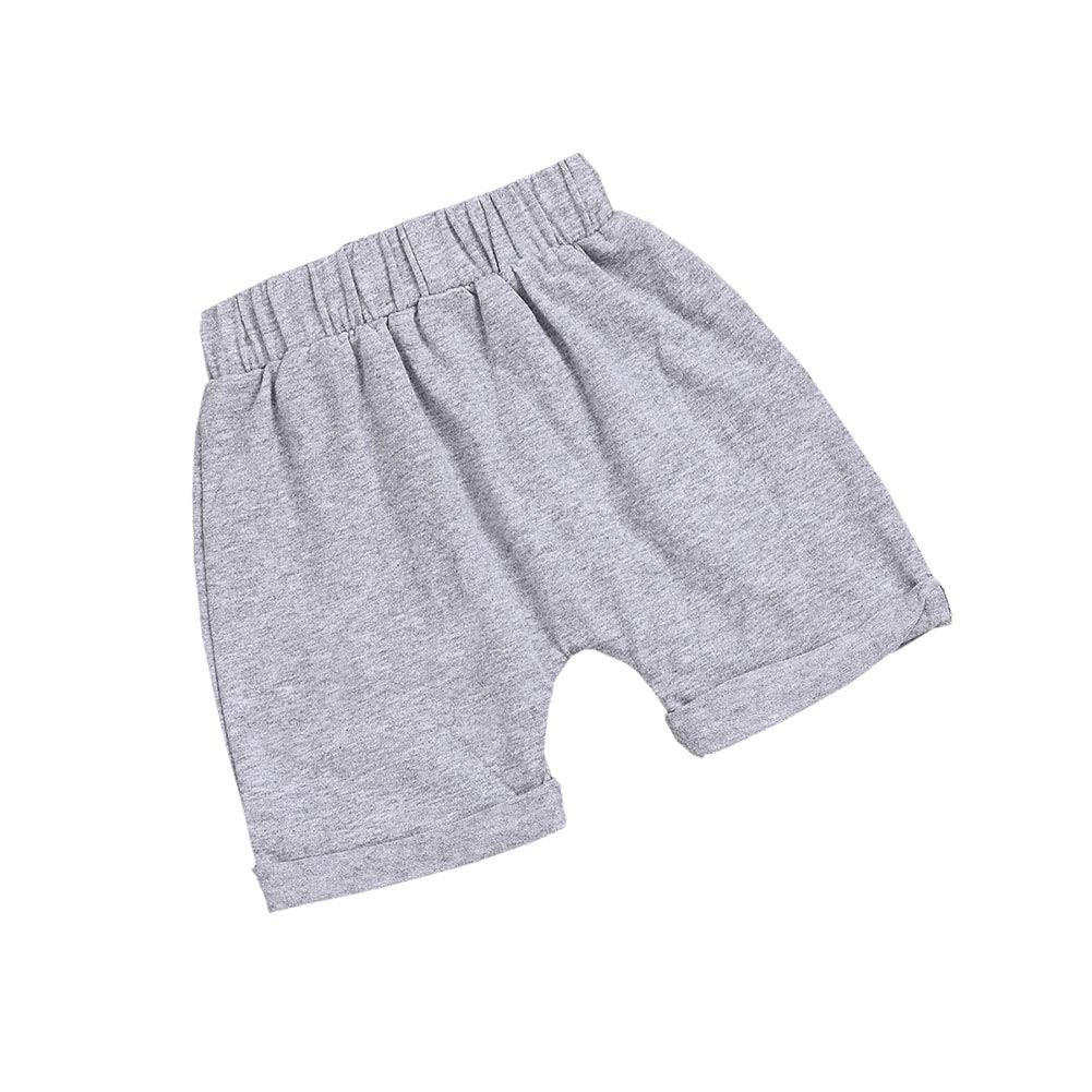 DCUTERQ Boys' Cotton Summer Shorts - Soft Casual Harem Pants with Pockets | Toddler & Baby Comfort Wear for Playtime, Beach & Outdoor Activities