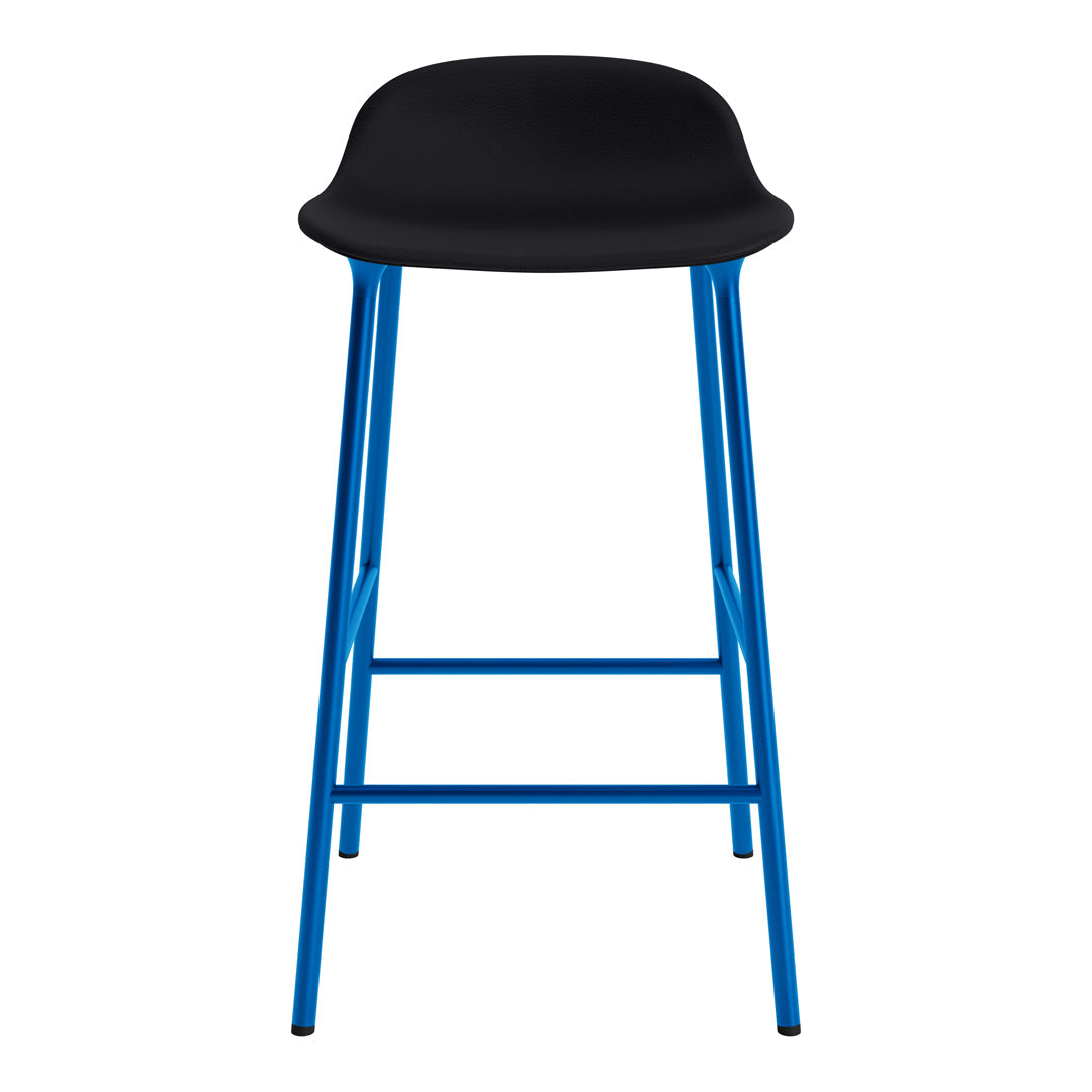 Modern Form Counter Stool with Sturdy Metal Legs & Comfortable Upholstered Seat - Perfect for Kitchen Islands, Breakfast Bars & Home Decor