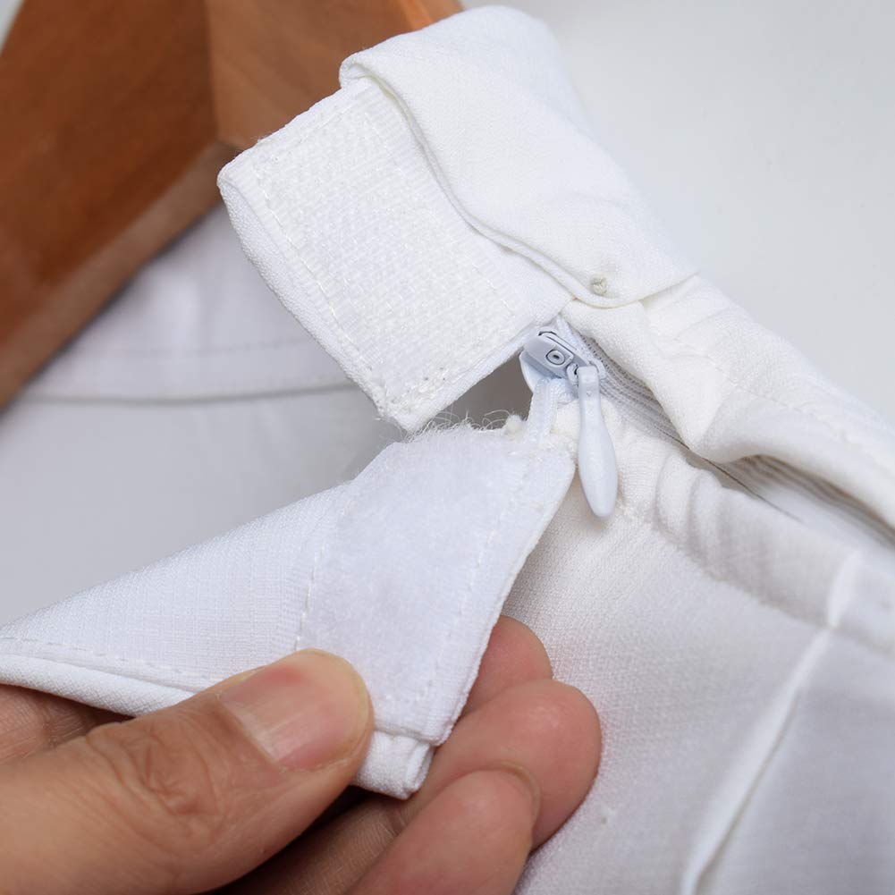 BLESSUME Priest Alb Liturgical Church Garment - White Cross Lace Box Pleated Chasuble for Catholic Mass, Baptism & Communion Ceremonies