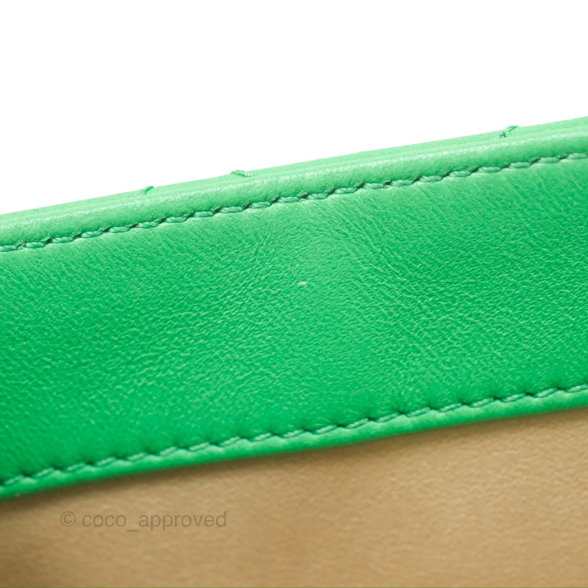 Chanel CC Quilted Flap Bag With Top Handle - Green Calfskin Leather Crossbody Bag with Gold Hardware | Luxury Designer Handbag for Women, Perfect for Date Night & Special Occasions