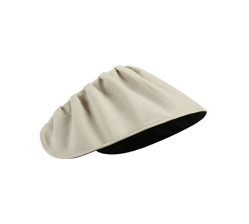 TARRAMARRA® 2 in 1 Reversible Wide Brim Visor Headband & Foldable Sun Hat - Adjustable UV Protection for Women, Perfect for Beach, Golf, Hiking & Outdoor Activities