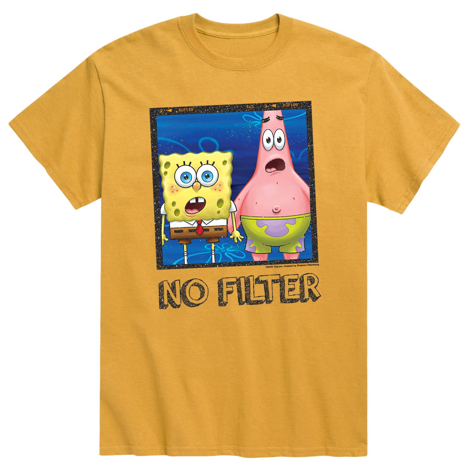 SpongeBob & Patrick Friendship T-Shirt for Men - Funny Cartoon Graphic Tee - Casual Wear, Gift for Fans, Lounge & Everyday Outfit