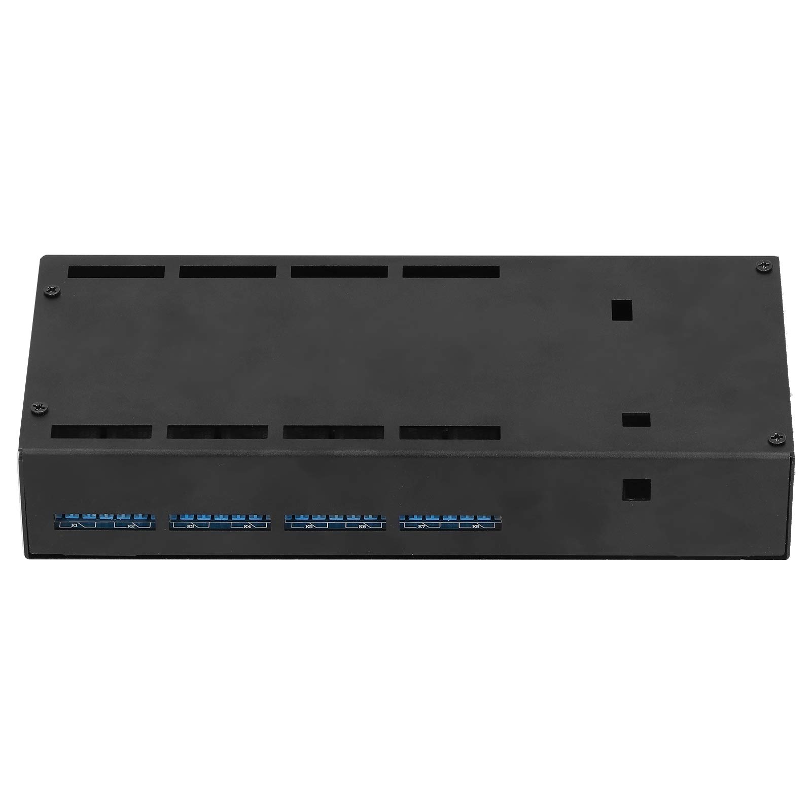 Raguso Relay Enclosure Case - Aluminum Alloy Electronic Project Box for Amplifiers & Computer Components | Durable & Convenient Chassis for DIY Electronics & Industrial Applications