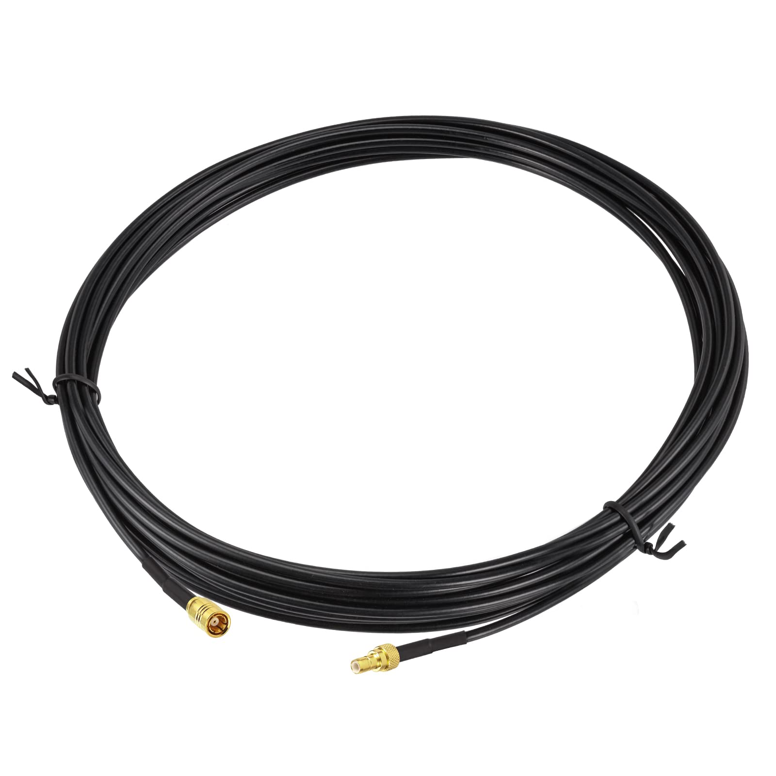 Eightwood SMB Male to SMB Female Satellite Radio Extension Cable 20ft - Compatible with Sirius XM Car Stereo Receiver & Tuner - Perfect for Vehicle Audio System Installation & Signal Boosting