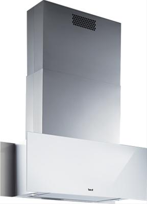 Best IC35I90W Range Hood - Stainless Steel & White Glass Kitchen Vent Hood for Smoke & Odor Removal | Perfect for Home, Restaurant & Commercial Use
