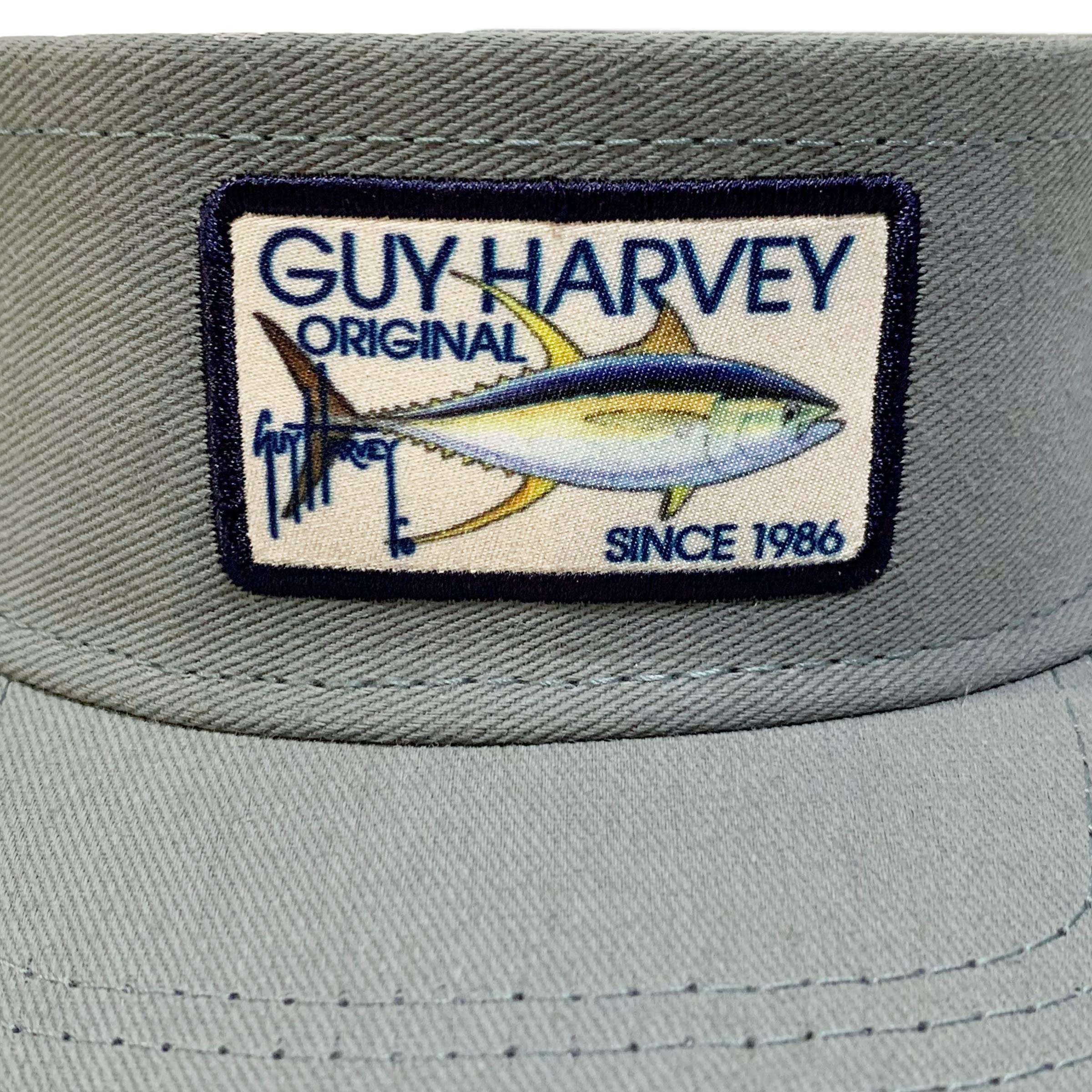 Guy Harvey Unisex Tuna Patch Visor Hat - UV Protection Fishing Cap for Men & Women - Perfect for Beach, Boating, and Outdoor Activities