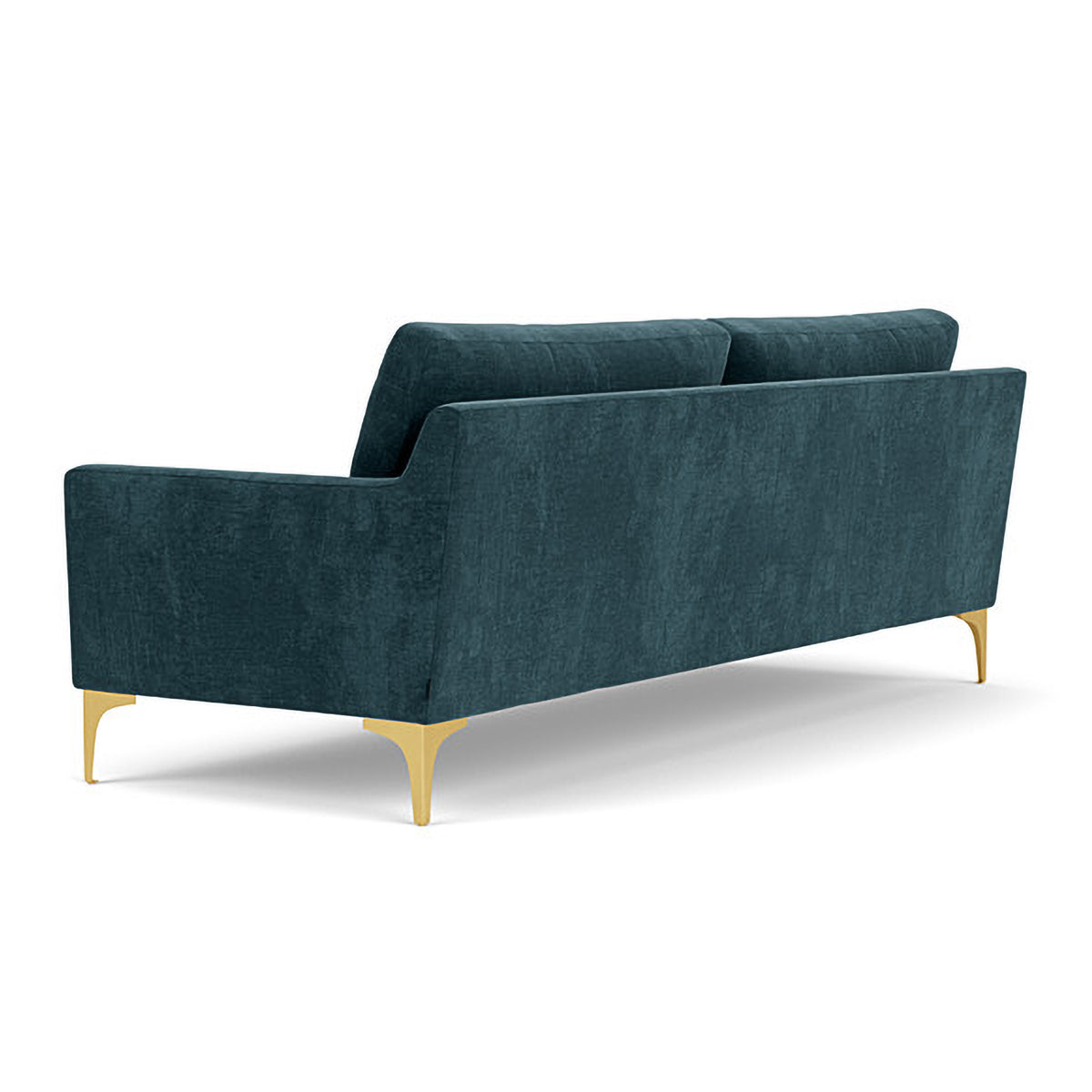 Astha Fabric 3-Seater Sofa - Modern Living Room Furniture for Small Spaces | Comfortable Couch for Apartments, Dorm Rooms & Cozy Homes