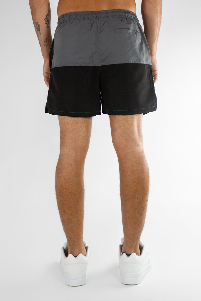 OCN H Dual Gray Bathroom Shorts - Quick-Dry, Comfortable & Stylish for Swimming, Beach, Gym & Lounge Wear
