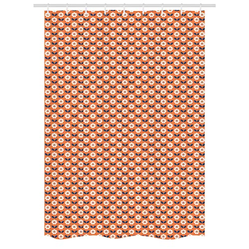 Pale Orange Dark Blue
